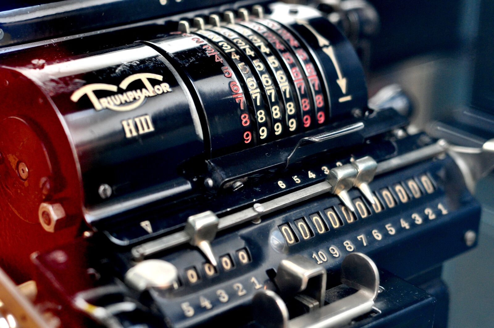 Nikon D90 sample photo. Calculating machine, old abacus photography