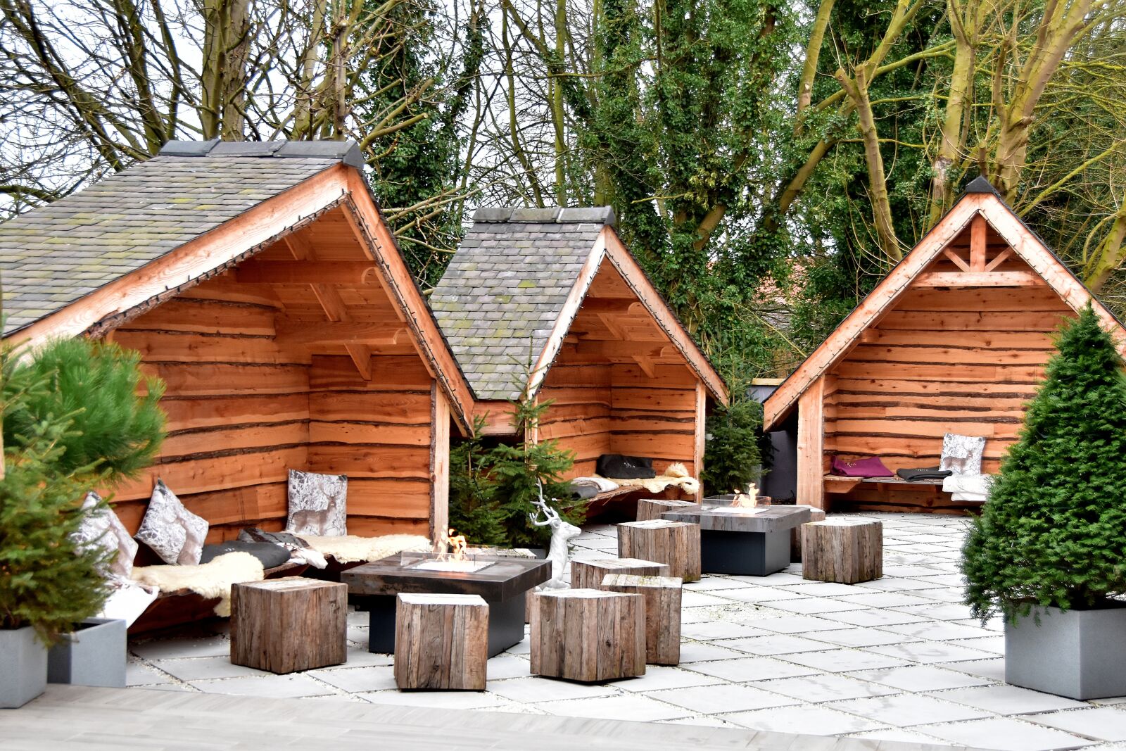Nikon D5500 sample photo. Chalet, huts, spa photography