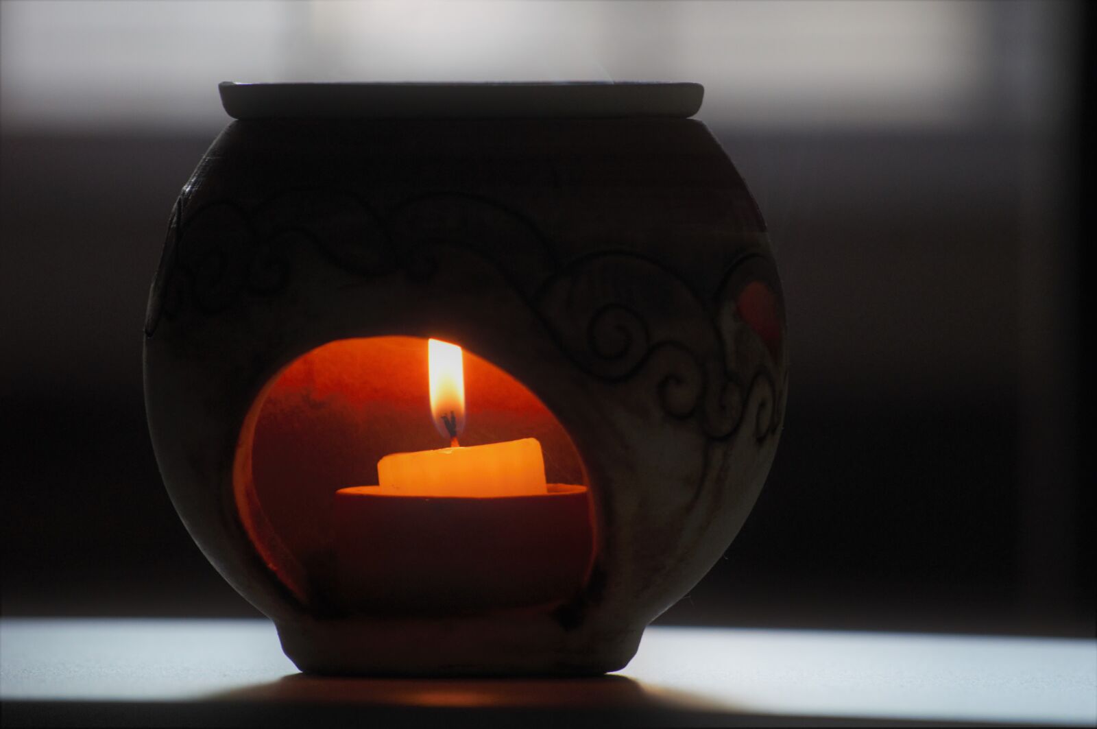 Nikon D5000 sample photo. Candles, zen, meditation photography