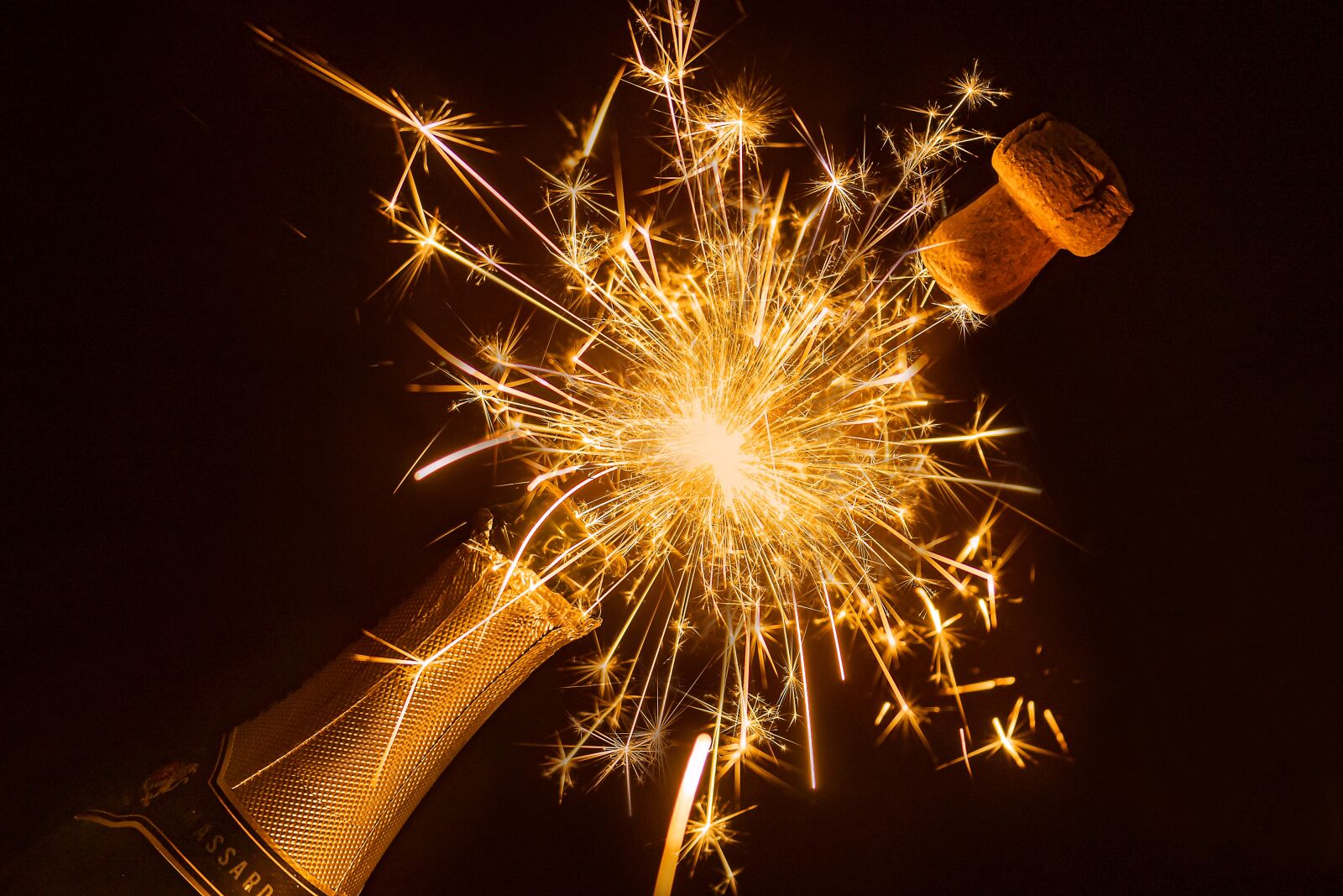 Canon EOS R sample photo. Bottle of sparkling wine photography
