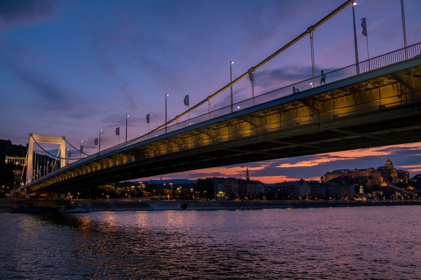 Sigma 16mm F1.4 DC DN | C sample photo. Budapest, bridge, danube photography