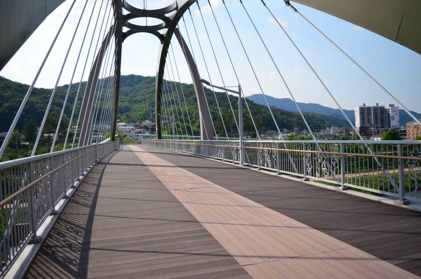Nikon D5100 sample photo. Bridge, road, landscape photography