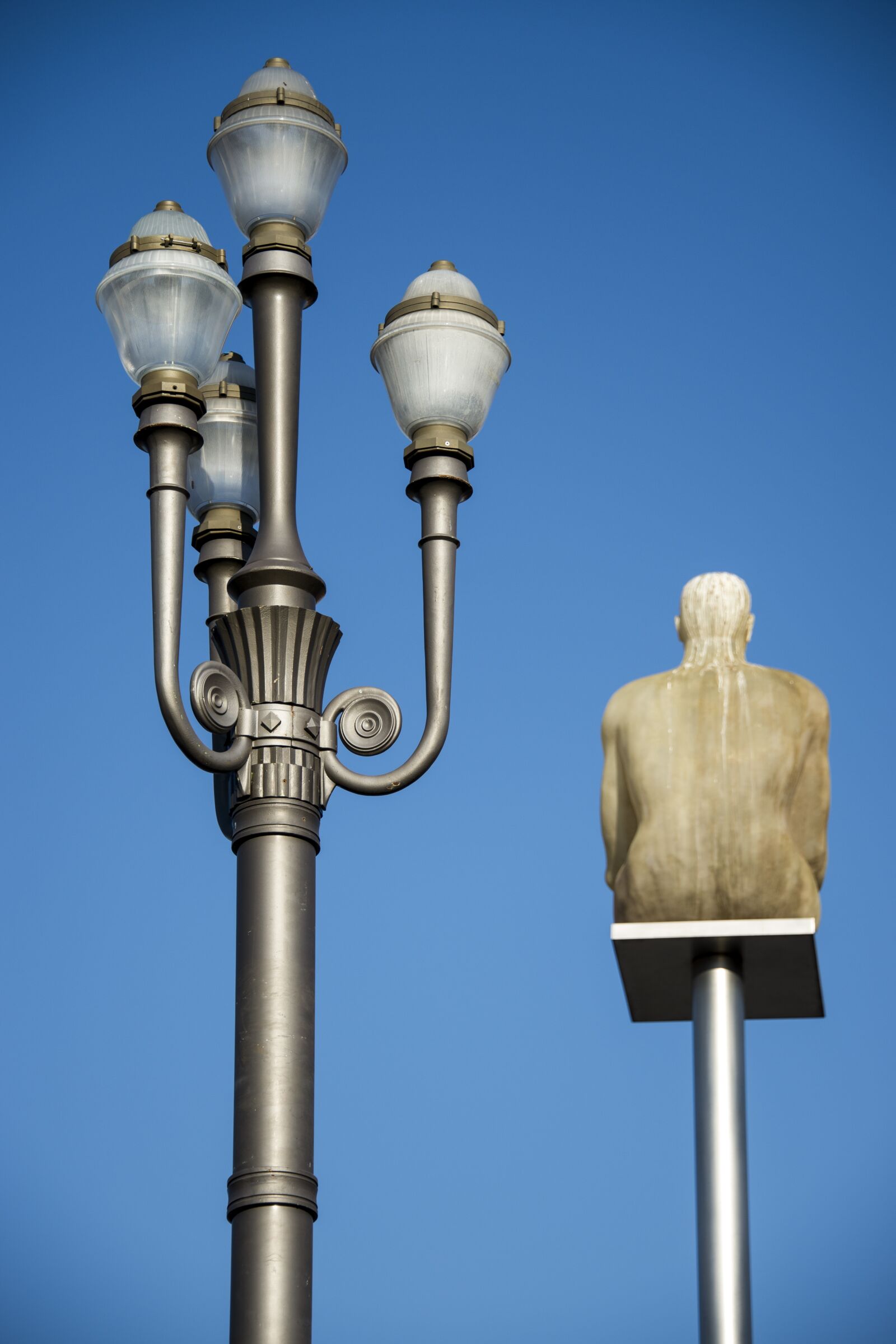 Nikon D610 sample photo. Reverberatory, metal, statue photography