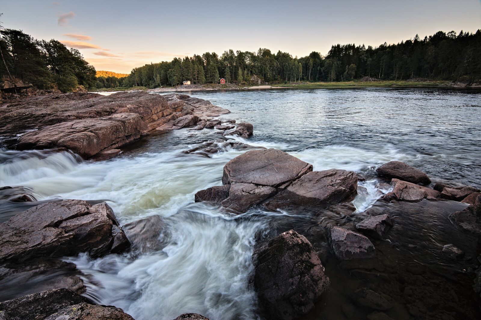 Nikon D3500 sample photo. Mountains, waterfall, river photography