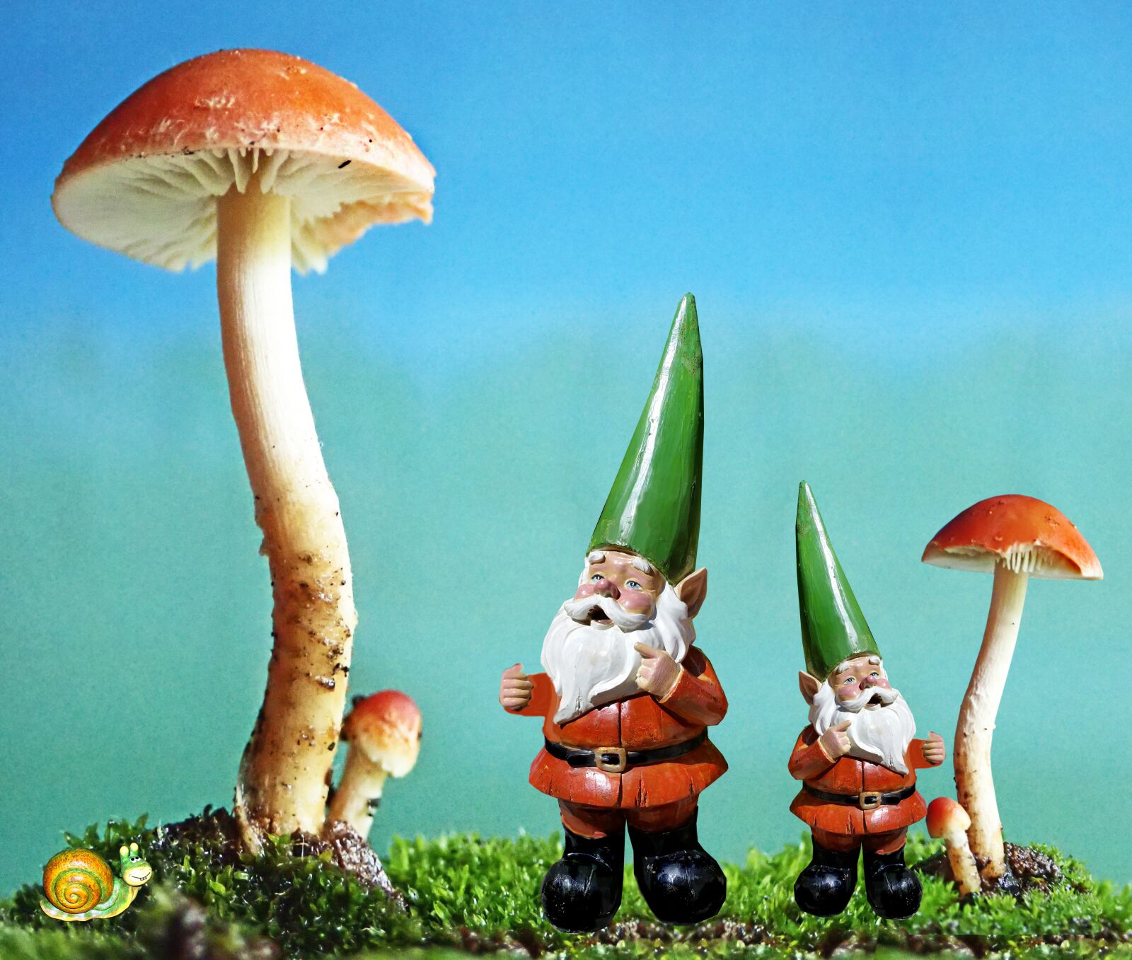 Olympus TG-5 sample photo. Mushrooms, fungi, gnomes photography