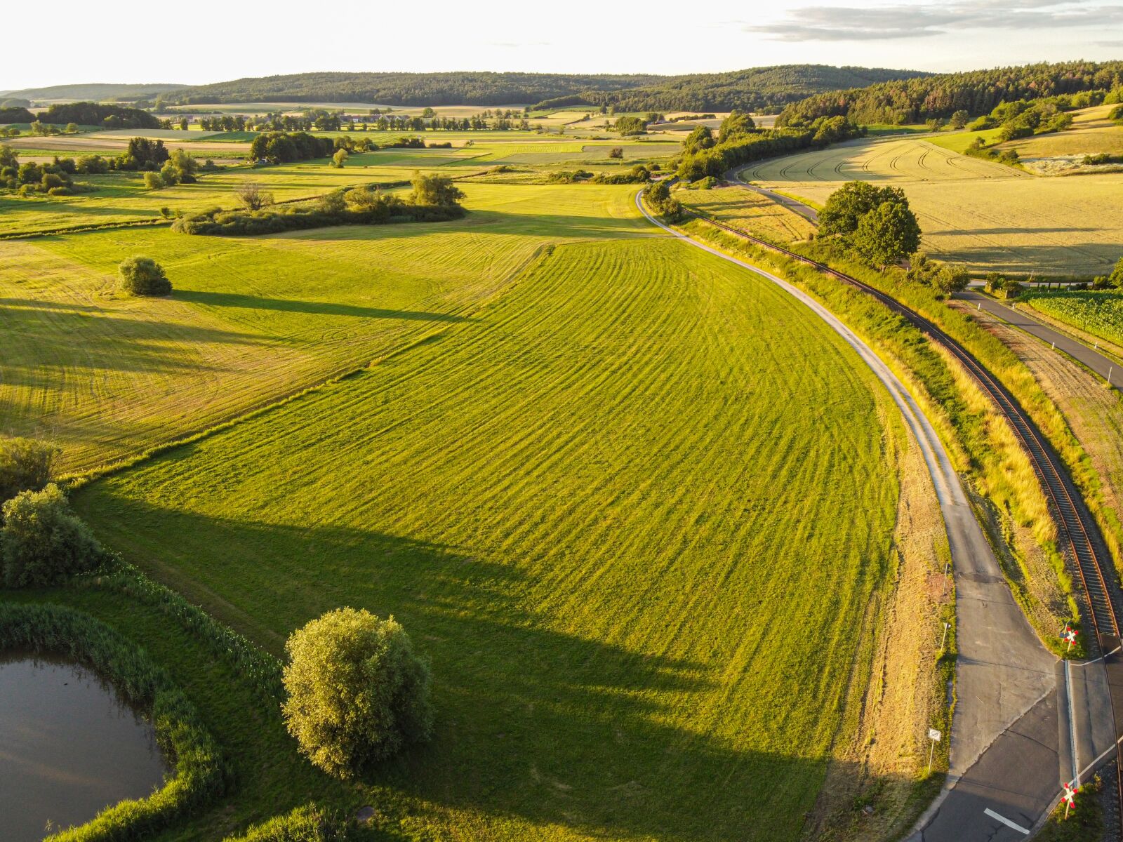 DJI FC7203 sample photo. Field, meadow, agriculture photography