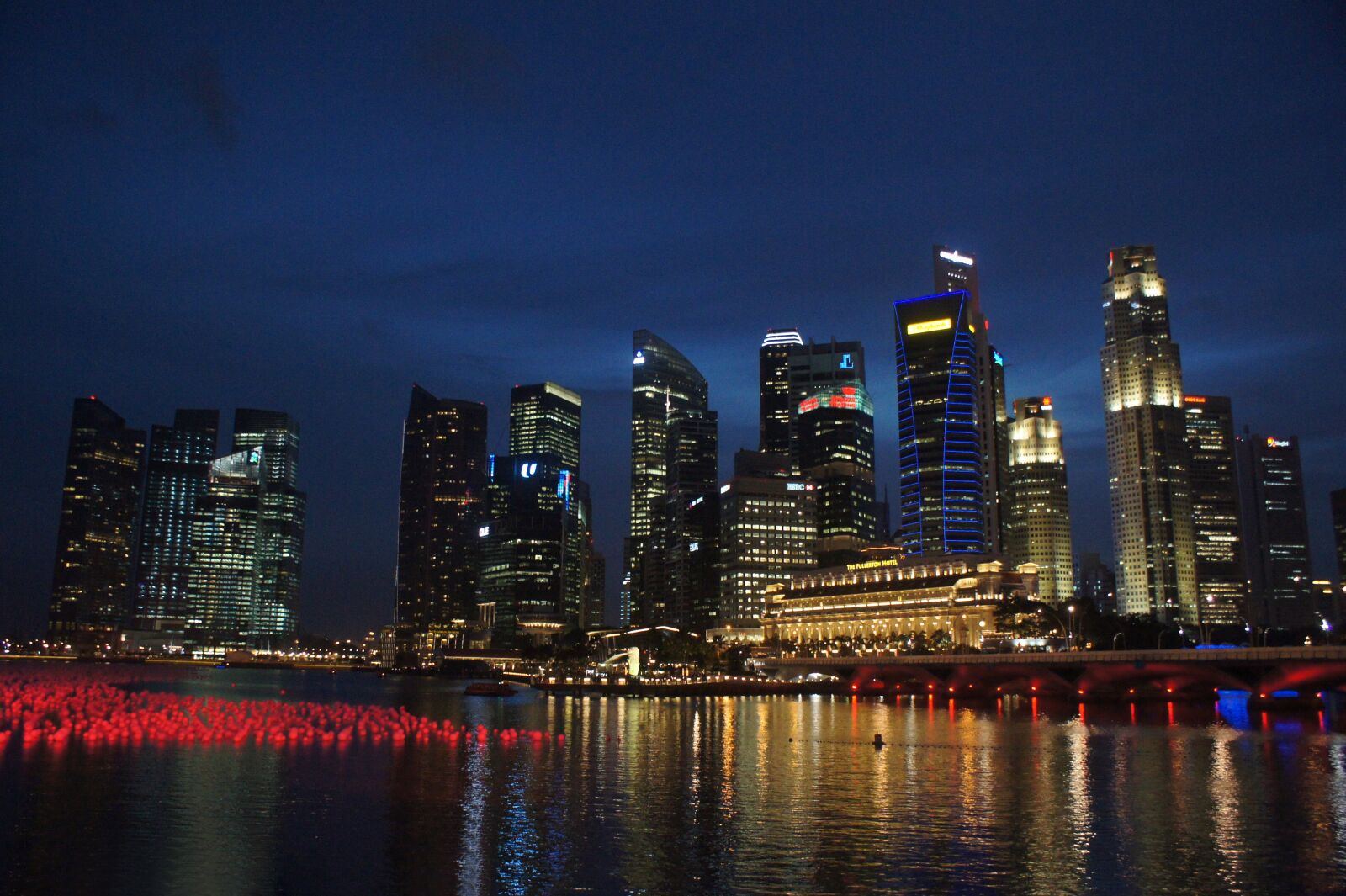 Sony SLT-A33 + Sony DT 18-70mm F3.5-5.6 sample photo. Singapore, singapore skyline, singapore photography