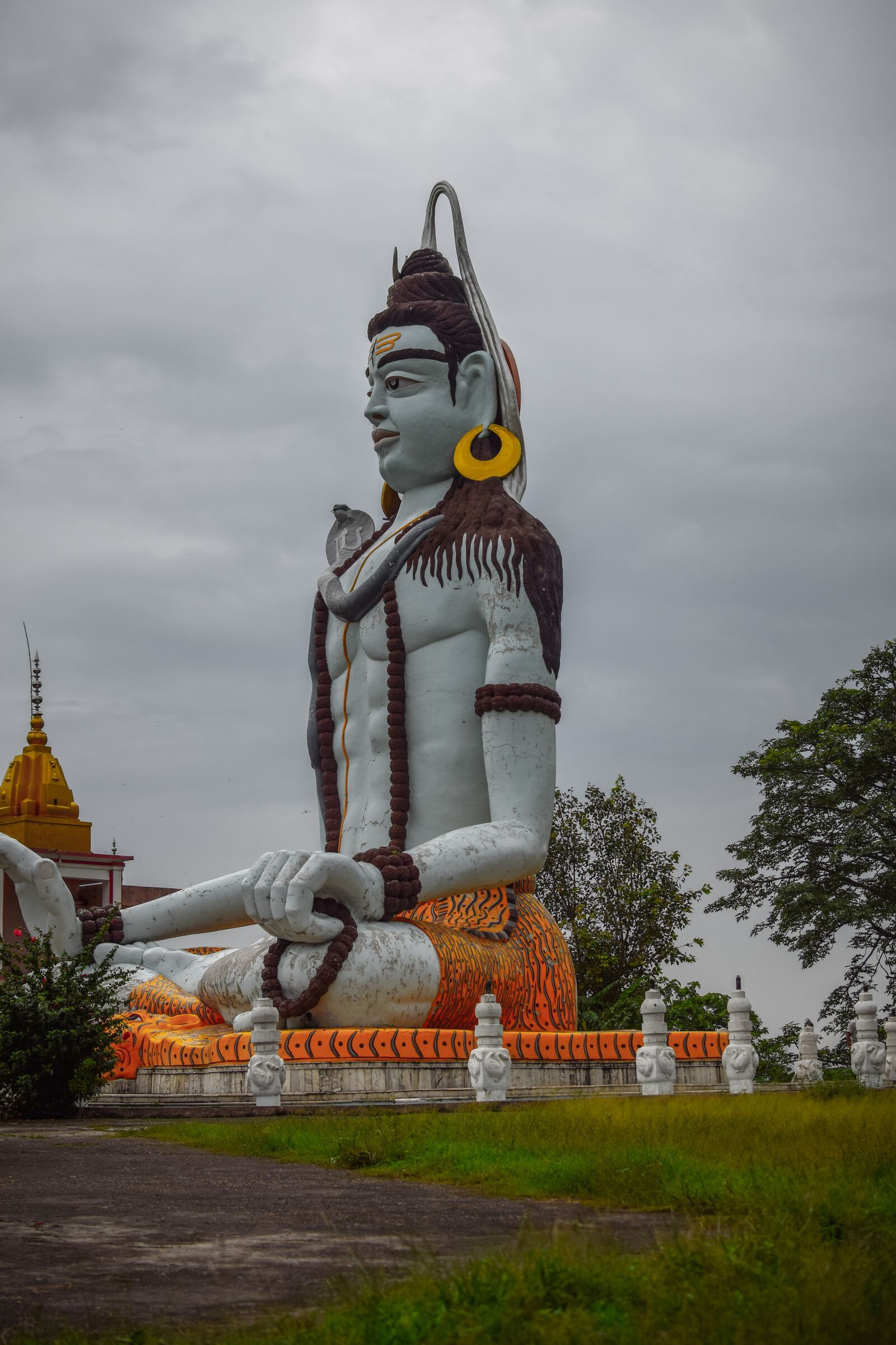 Nikon D3300 sample photo. Lord shiva, statue, religious photography