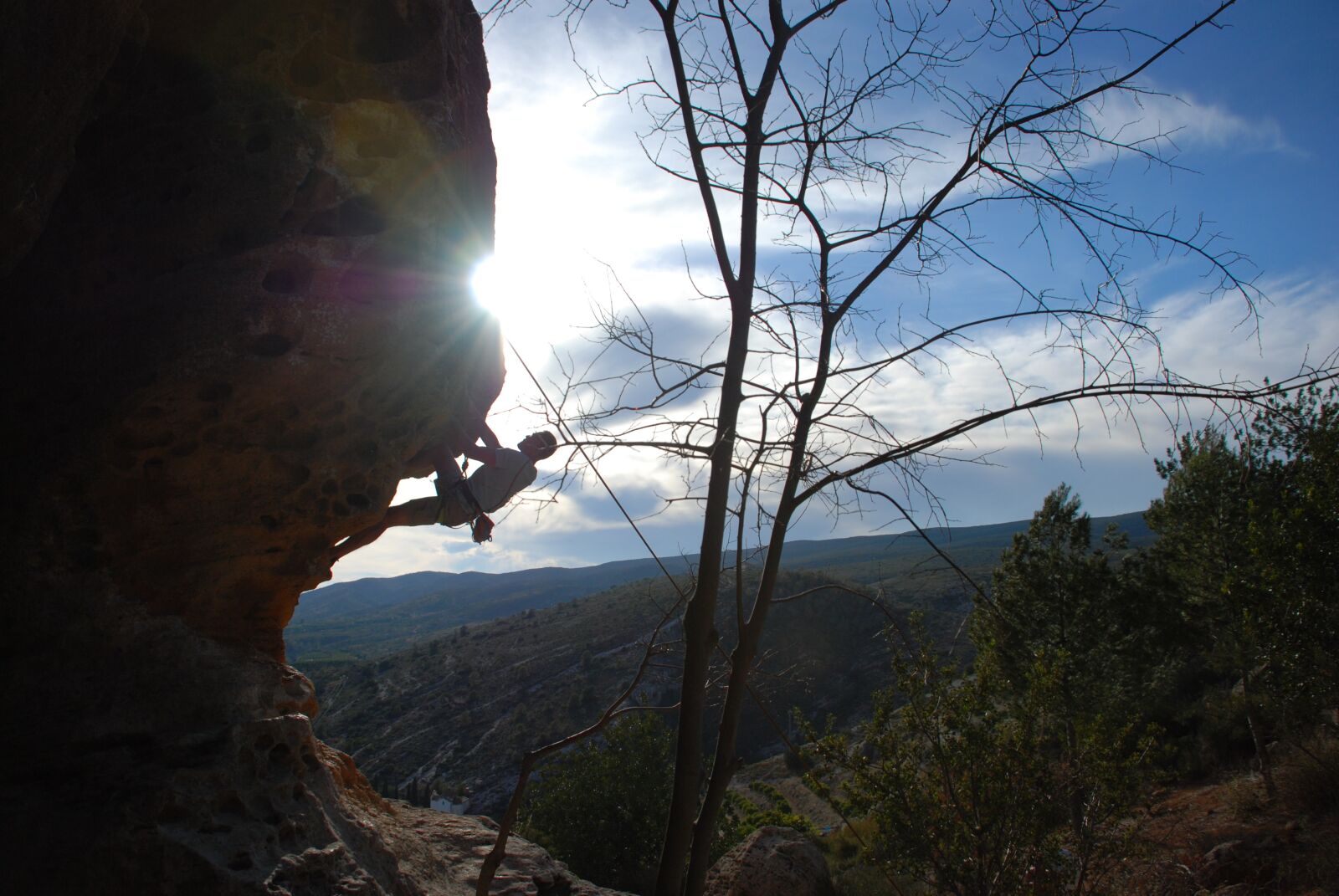 Nikon D80 sample photo. Climbing, rope, skalka photography