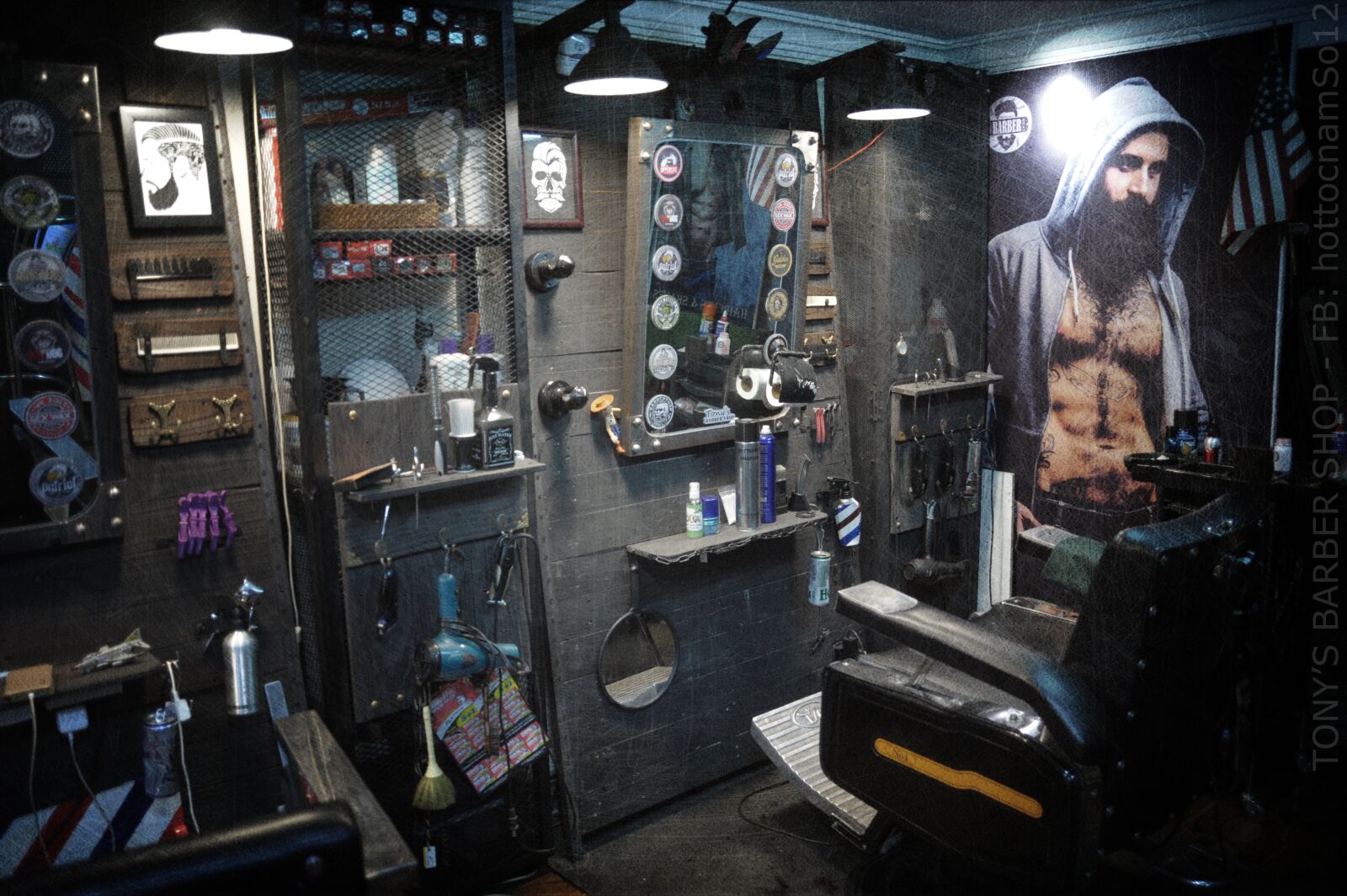 Nikon D700 sample photo. Barbershop, tool, barber photography