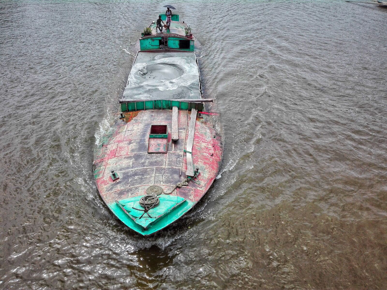 HUAWEI Y6II sample photo. Landscape, river, boat photography