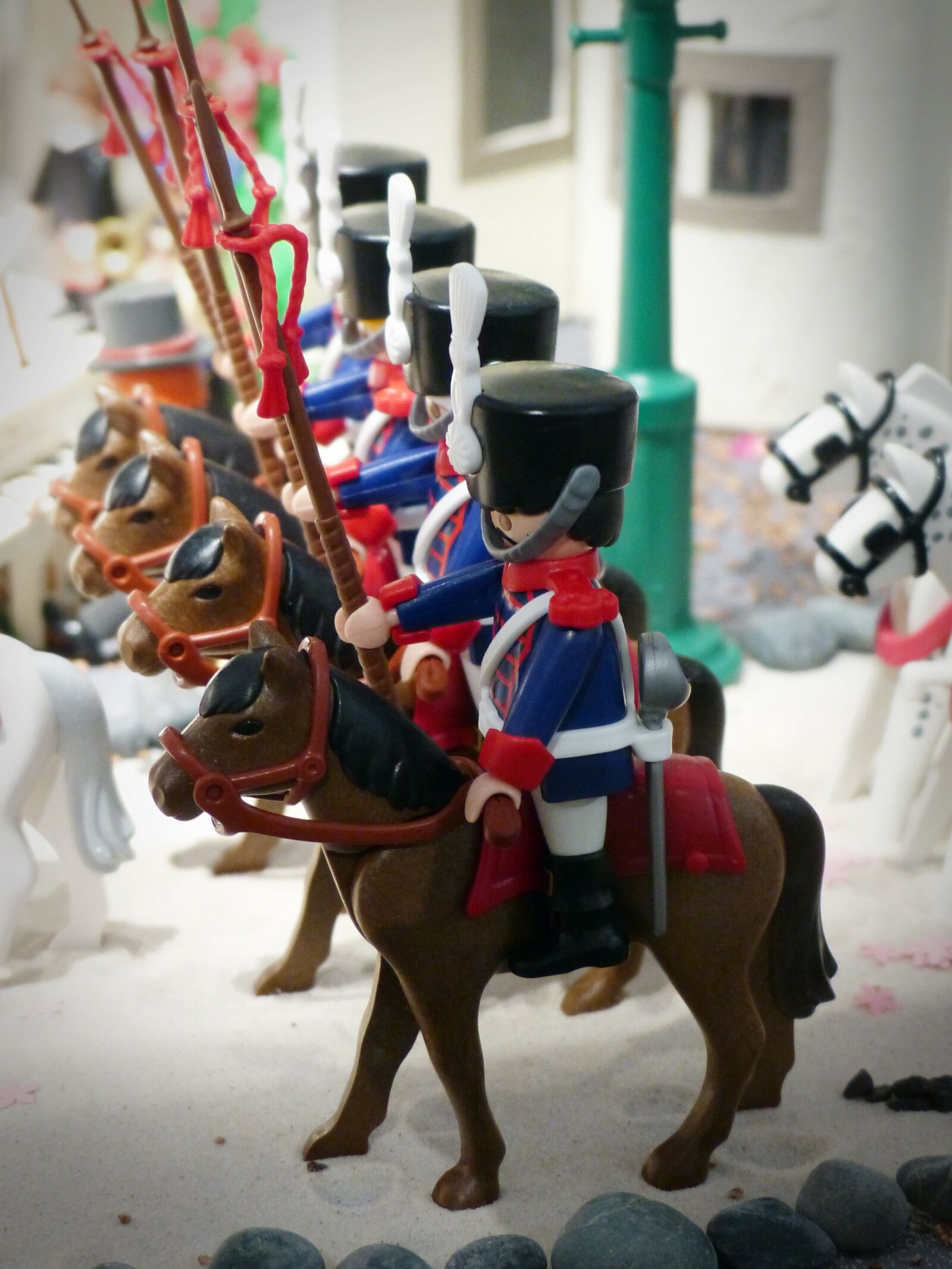 Panasonic Lumix DMC-FZ200 sample photo. Playmobil, exhibition, toys photography