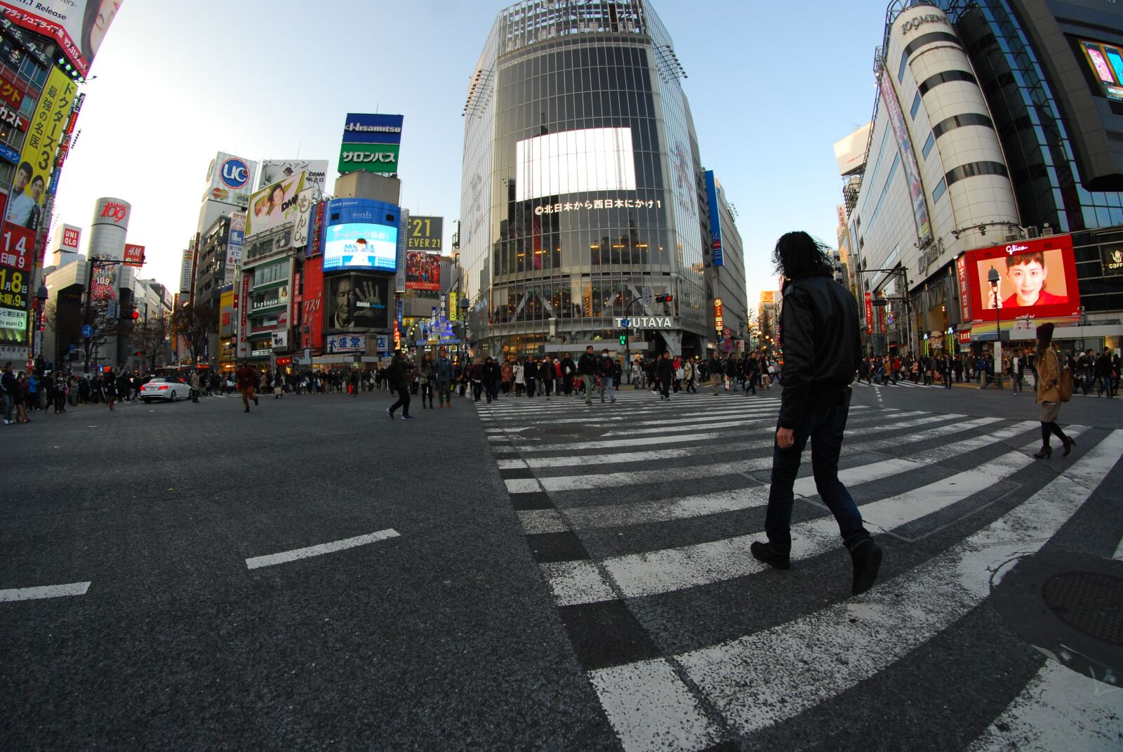 Nikon D80 sample photo. Japan, fisheye, tokyo photography