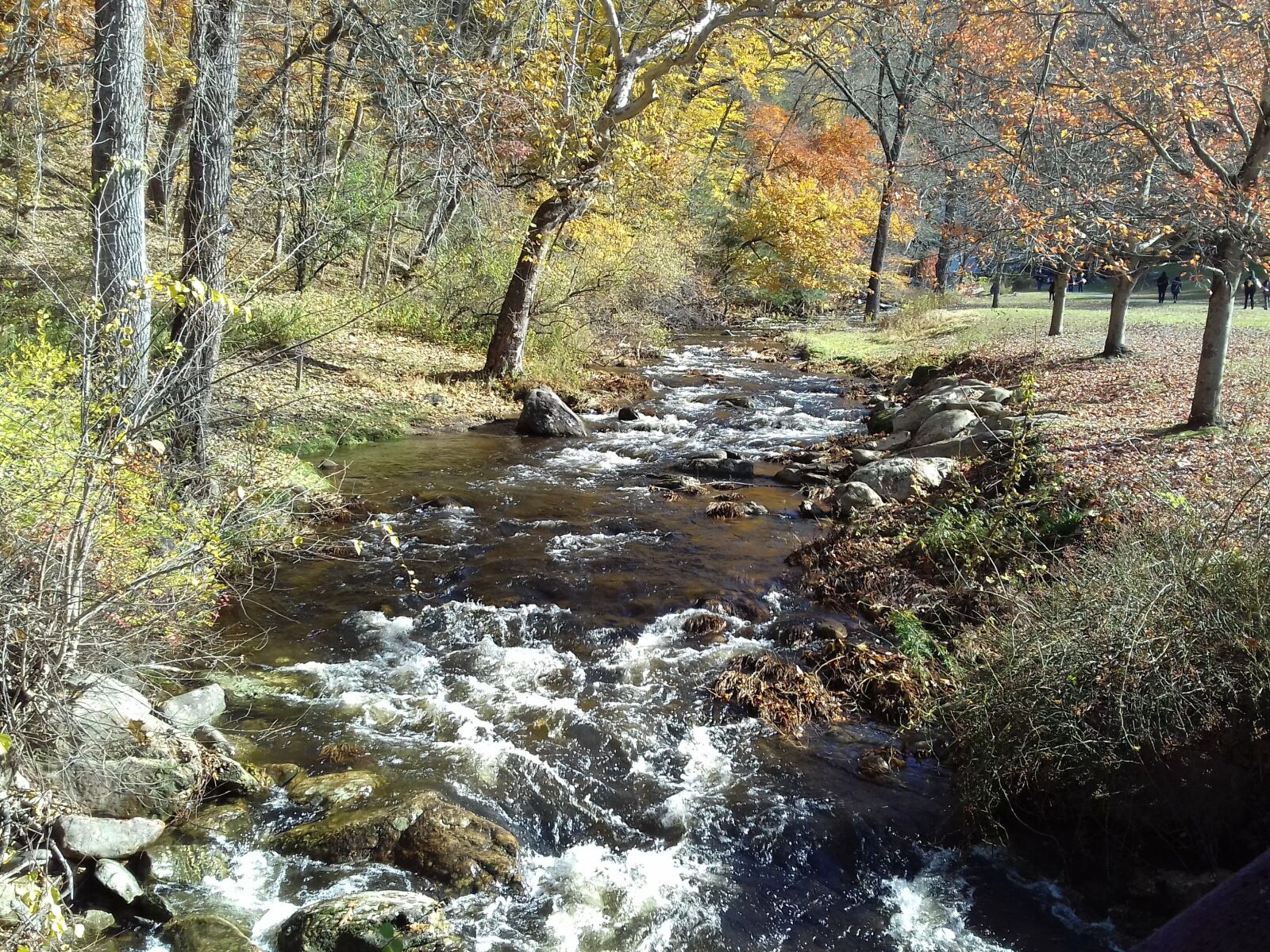 Samsung Galaxy J3(2016) sample photo. Kent falls river, river photography