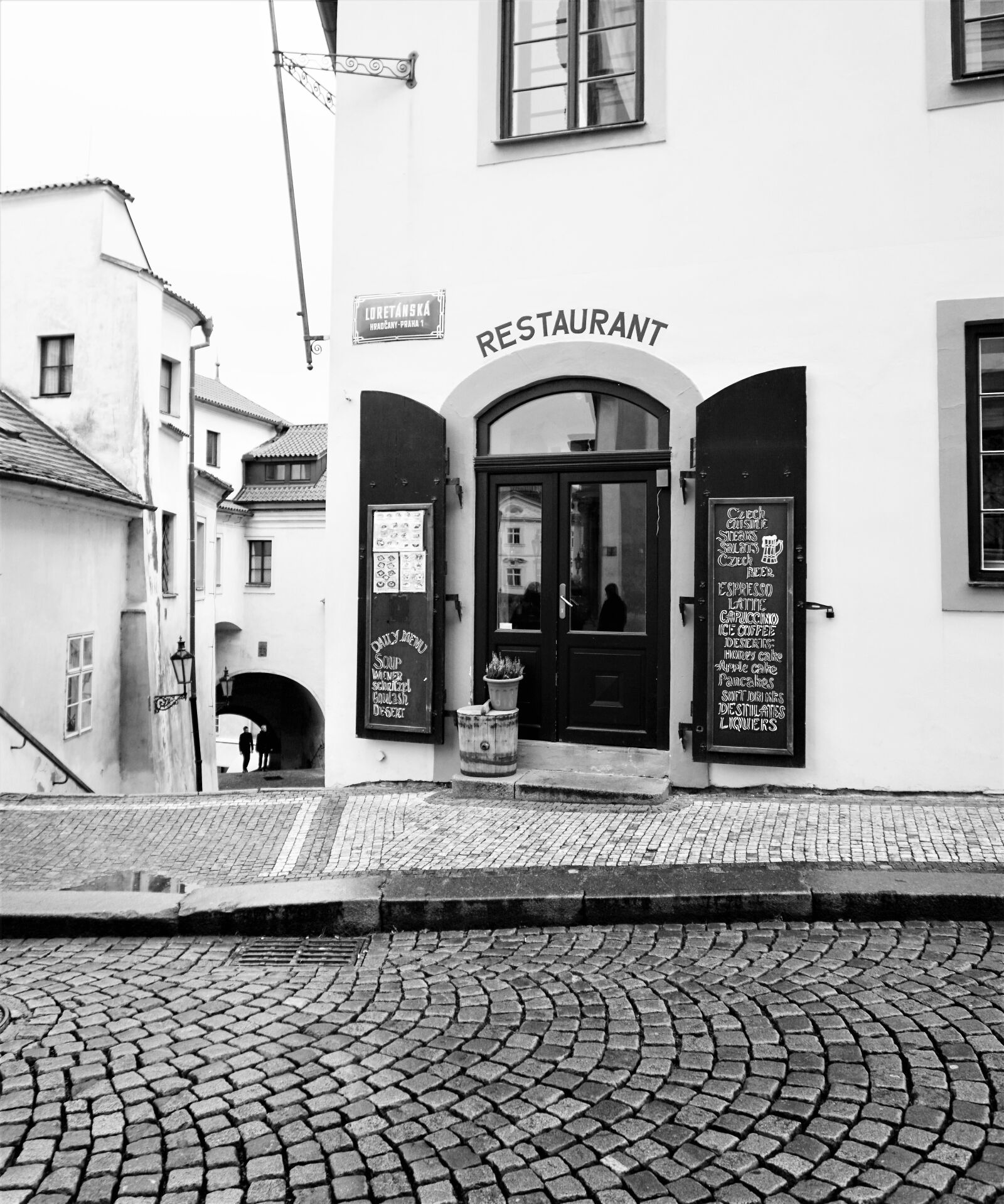 Sony a6000 sample photo. Prague, history, cobblestone photography