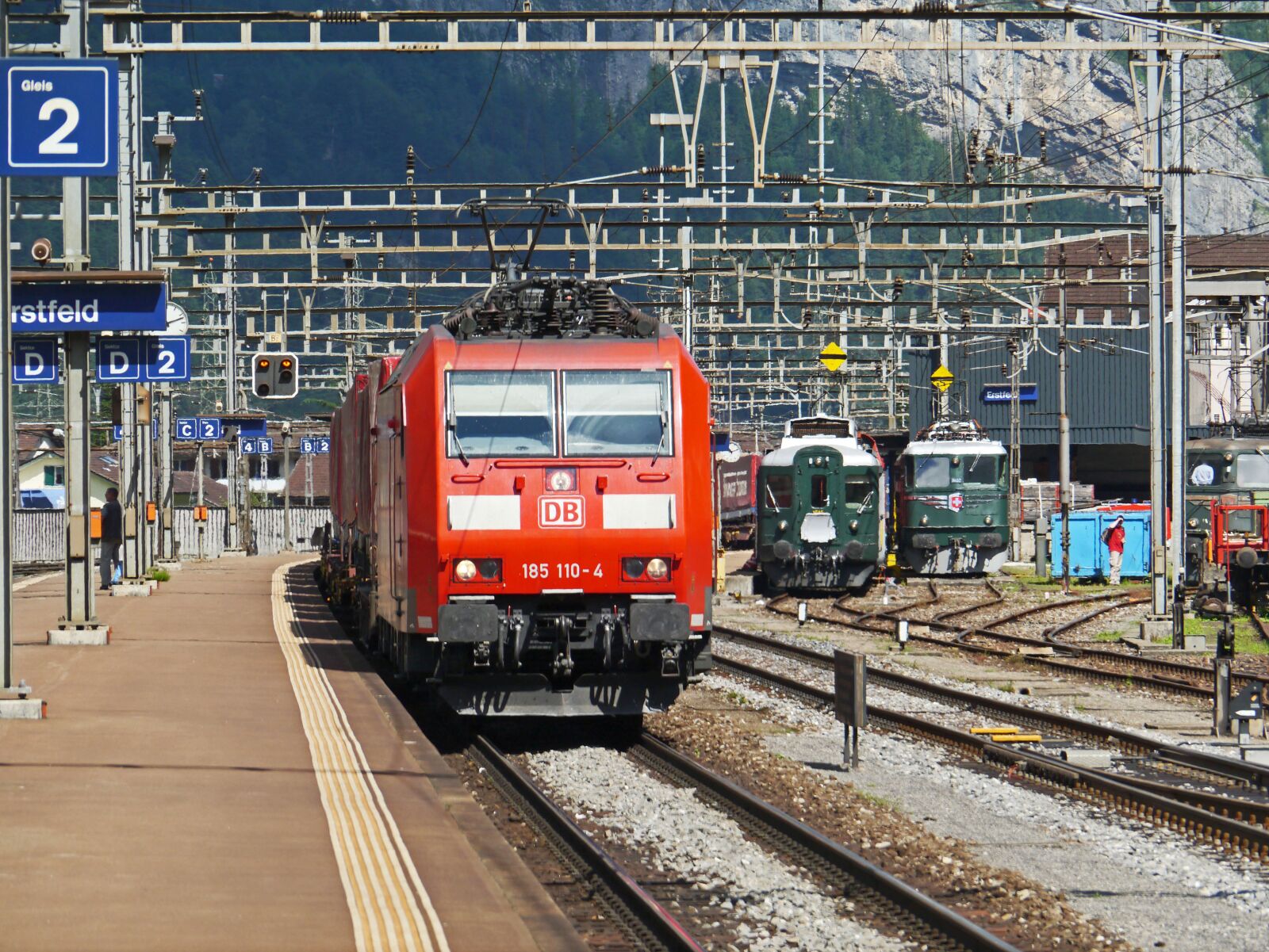 Panasonic Lumix DMC-G3 sample photo. Switzerland, train station in photography