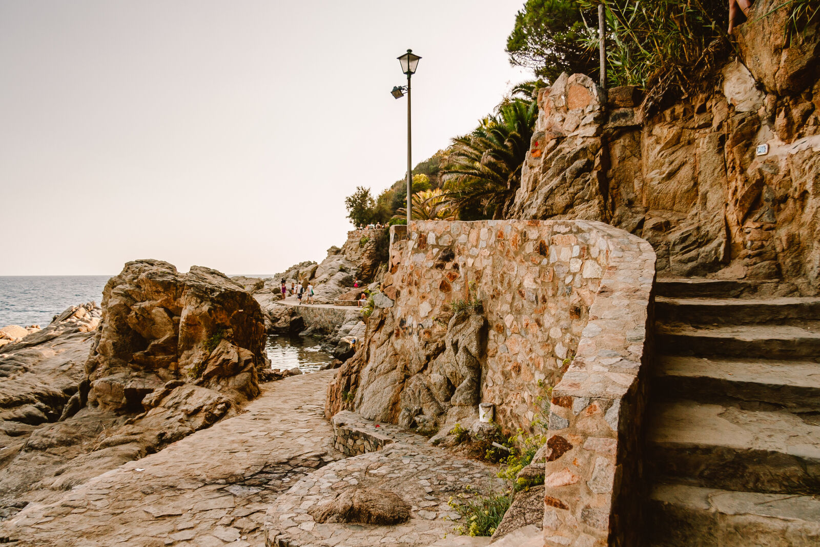 Canon EF-S 17-85mm F4-5.6 IS USM sample photo. Blue, catalonia, coast, costa photography