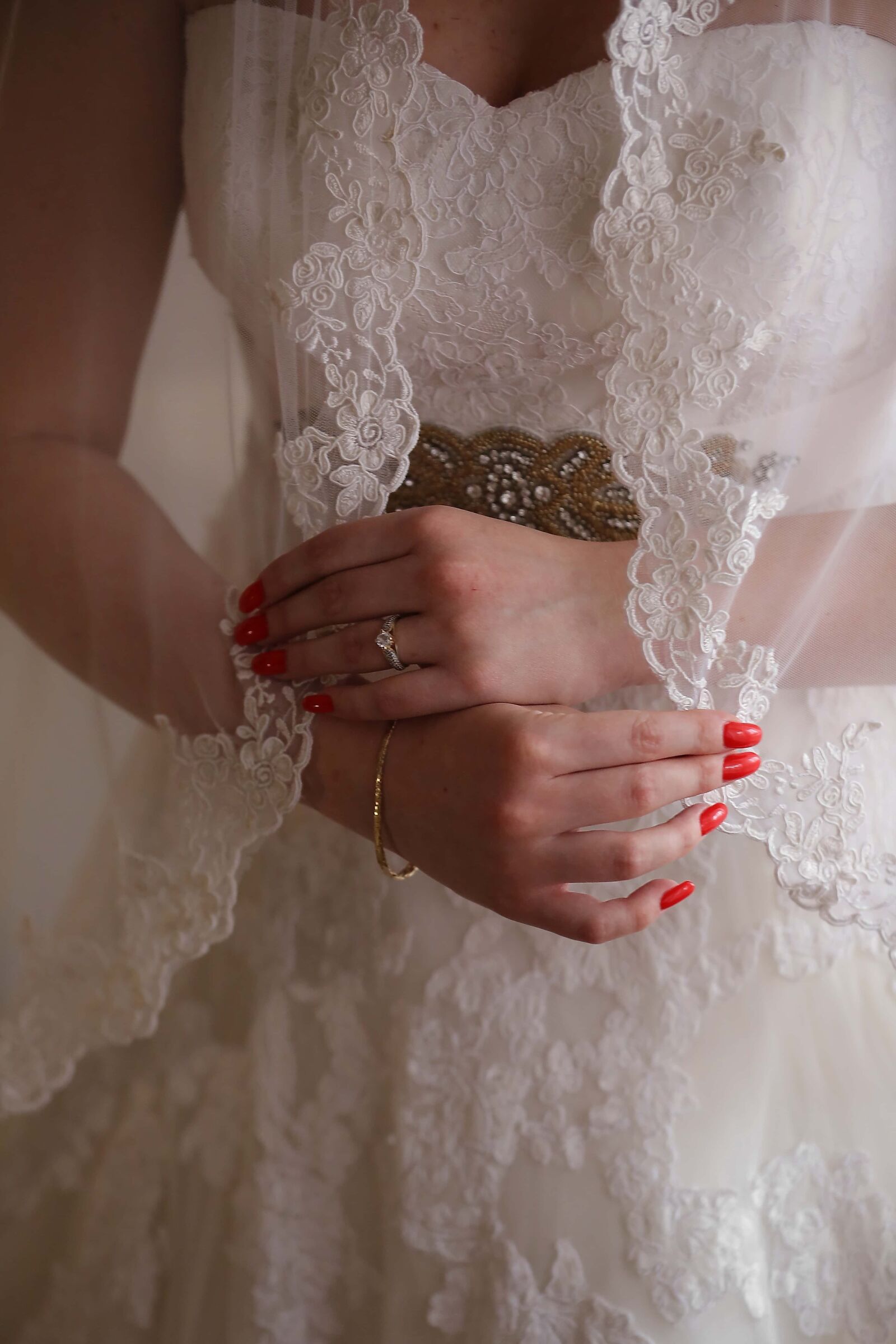 Canon EF 70-200mm F2.8L IS II USM sample photo. Wedding dress, photo studio photography