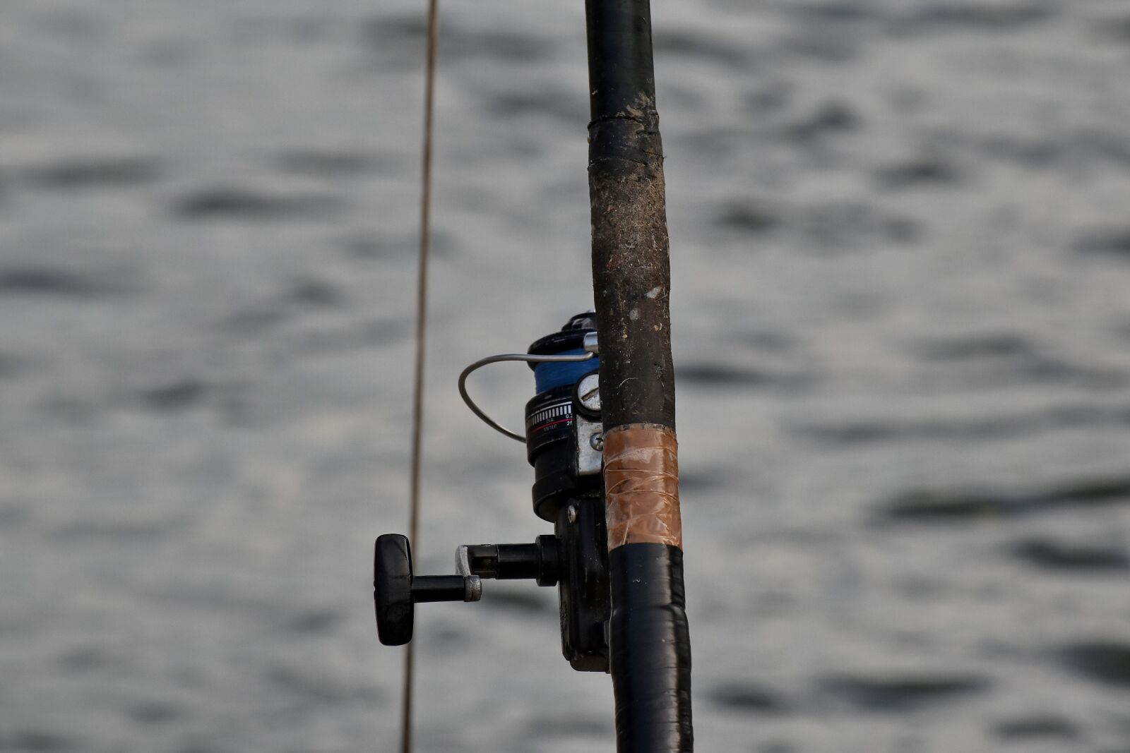Nikon D5500 sample photo. Angler, fishing rod, sport photography