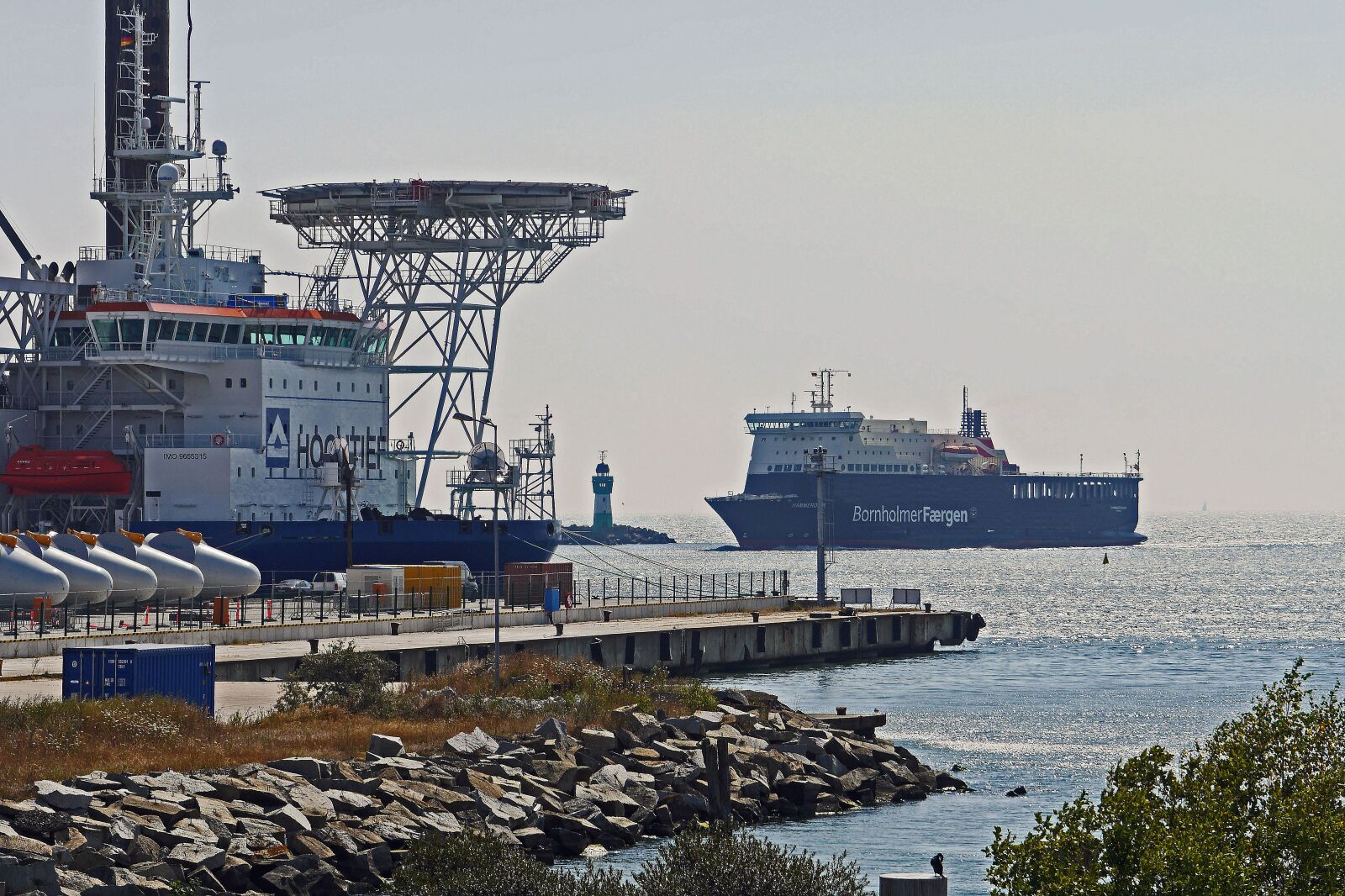 Panasonic Lumix DMC-GH3 sample photo. Bornholm ferry, ferry terminal photography