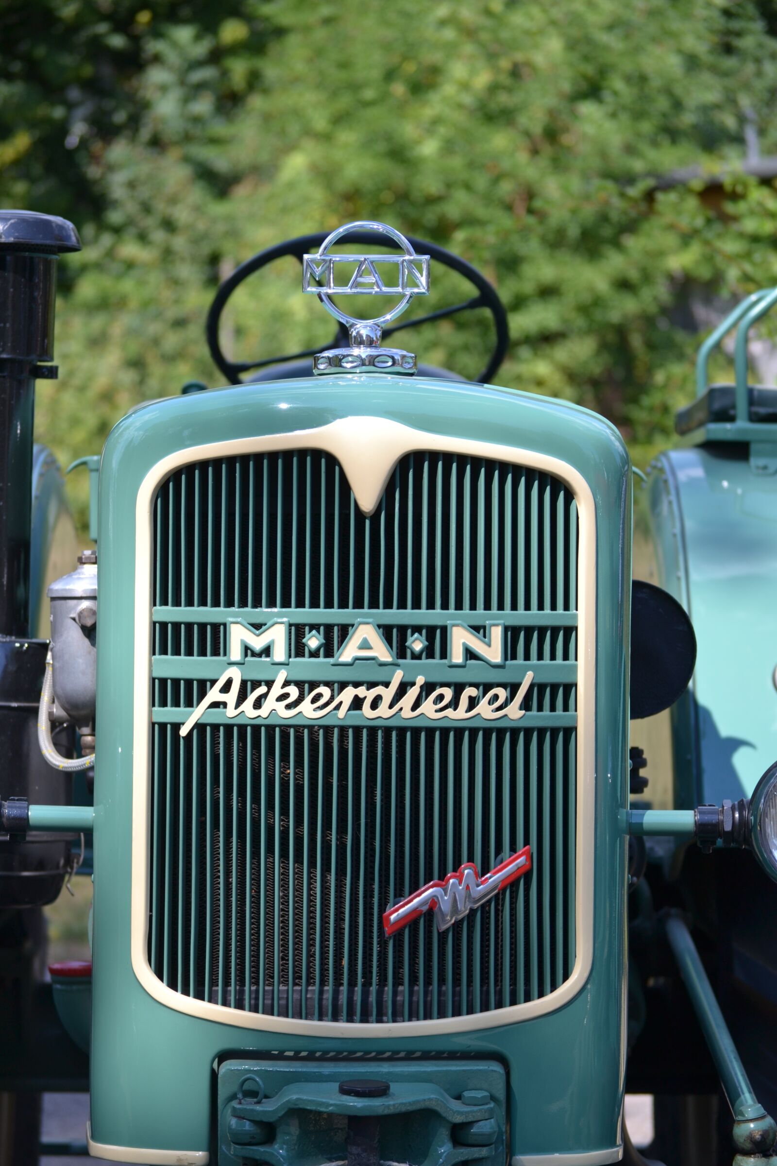 Nikon D3100 sample photo. Old tractor, man, vintage photography
