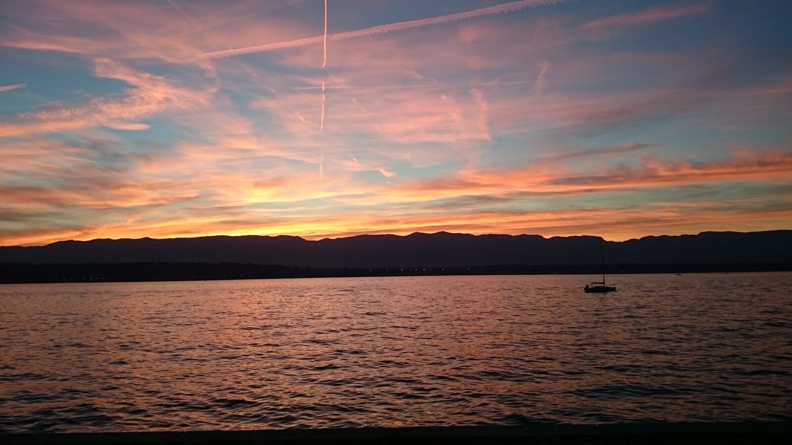Sony Xperia Z2 sample photo. Sunset, south of france photography