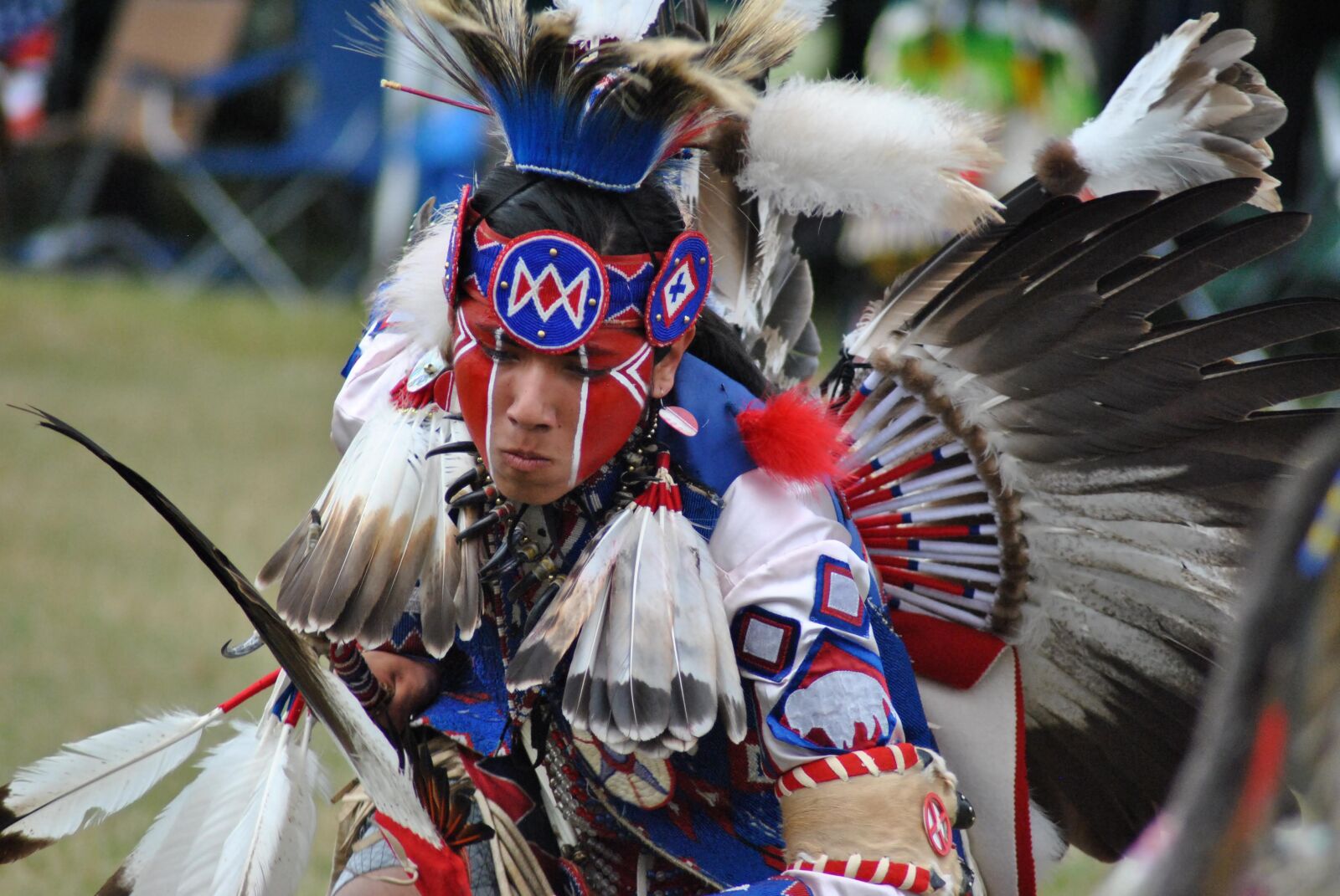 Nikon D3000 sample photo. Pow wow, native american photography