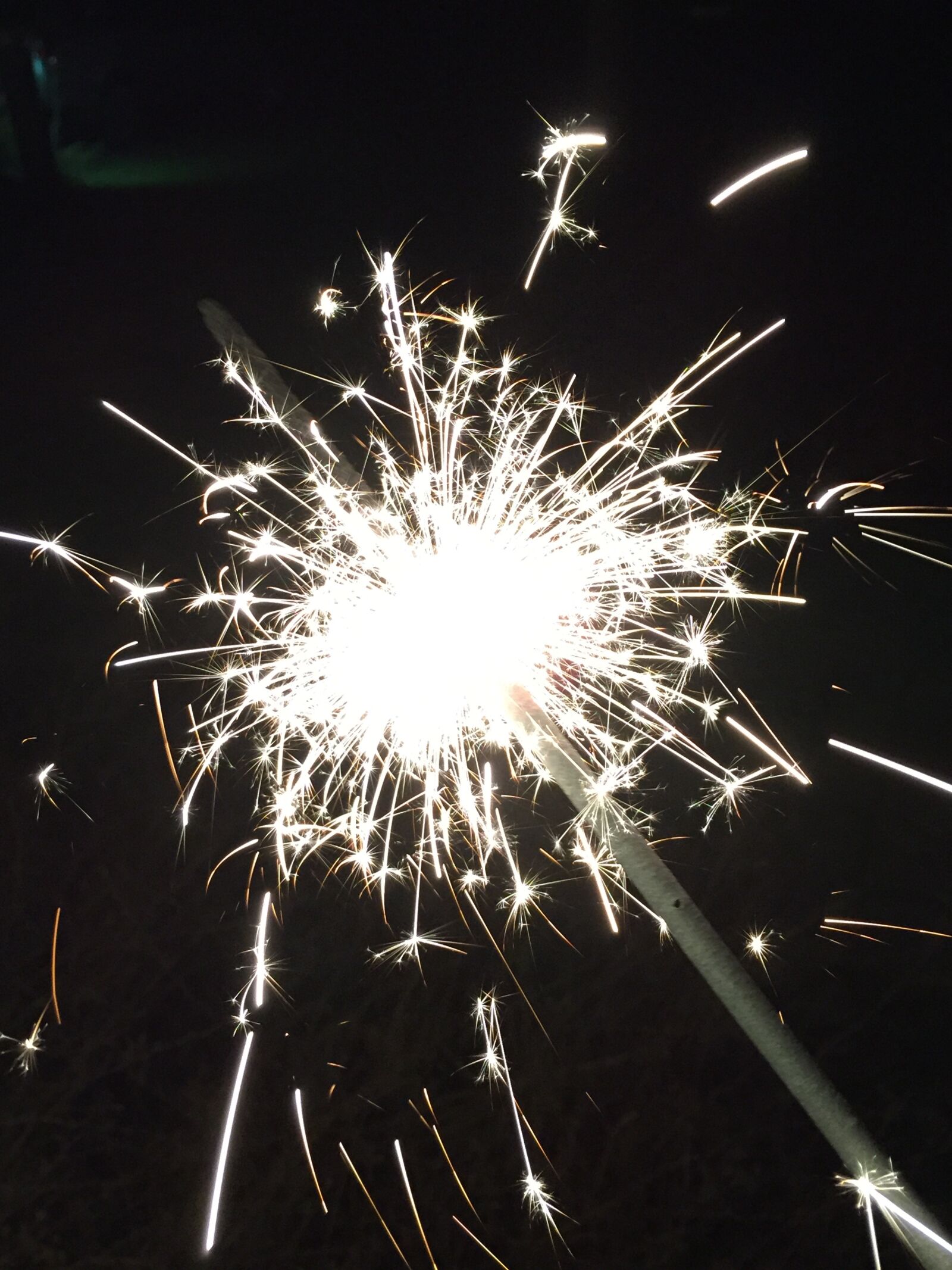 Apple iPhone 6 sample photo. Sparkler, new year's eve photography