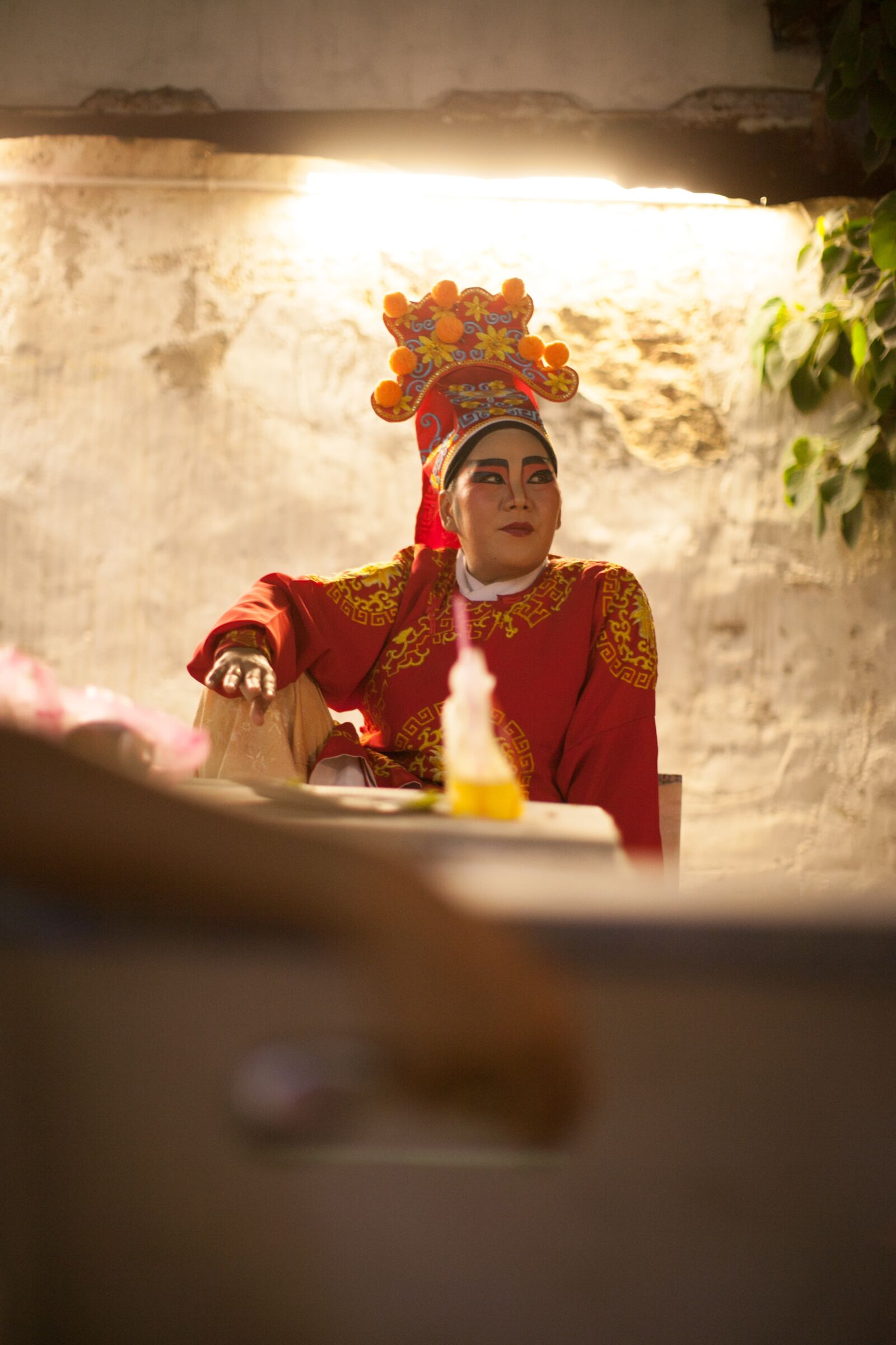 Canon EF 50mm F1.2L USM sample photo. Chinese, opera, penang photography