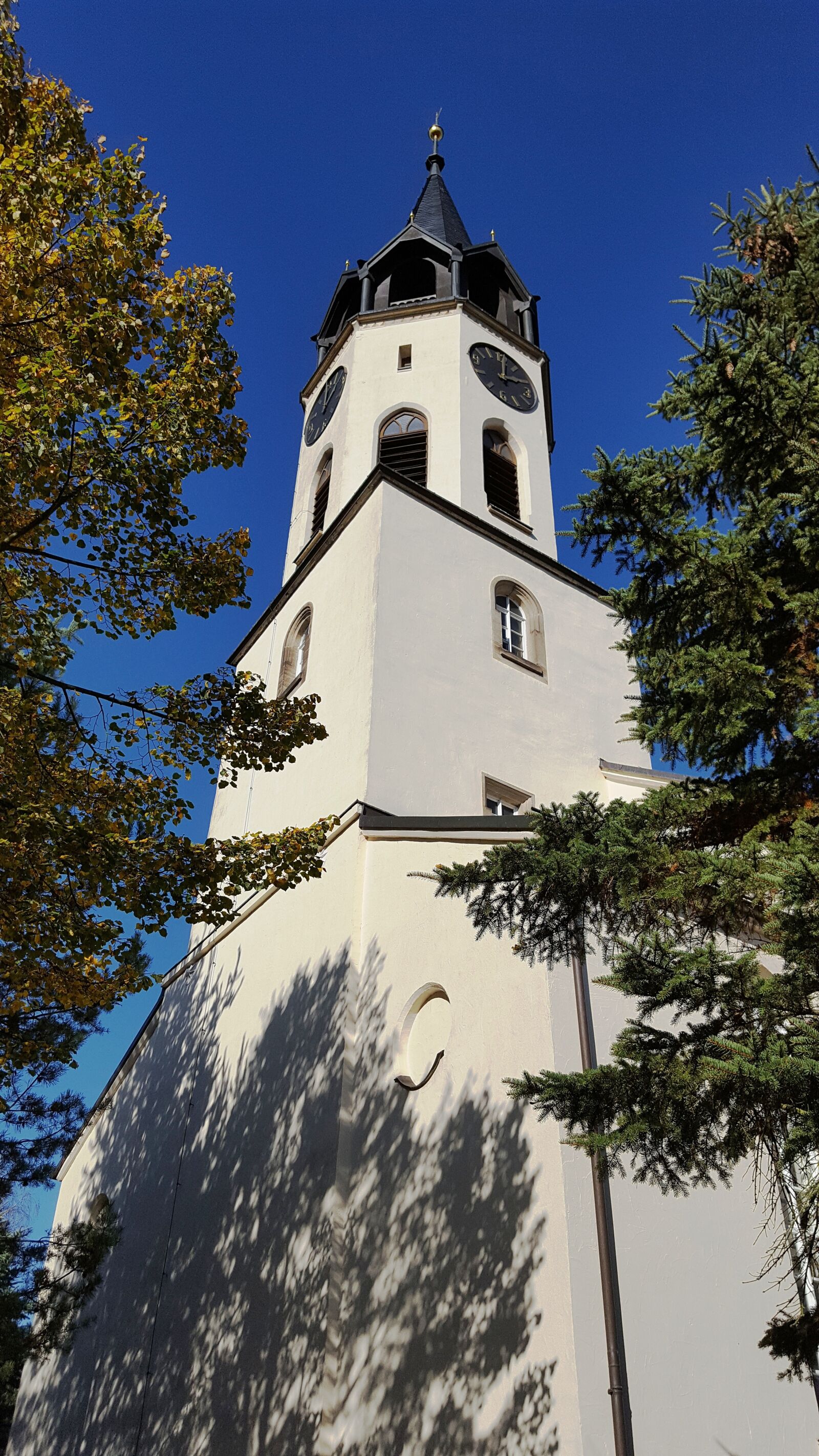 Samsung Galaxy S6 sample photo. Tower, church, clock photography
