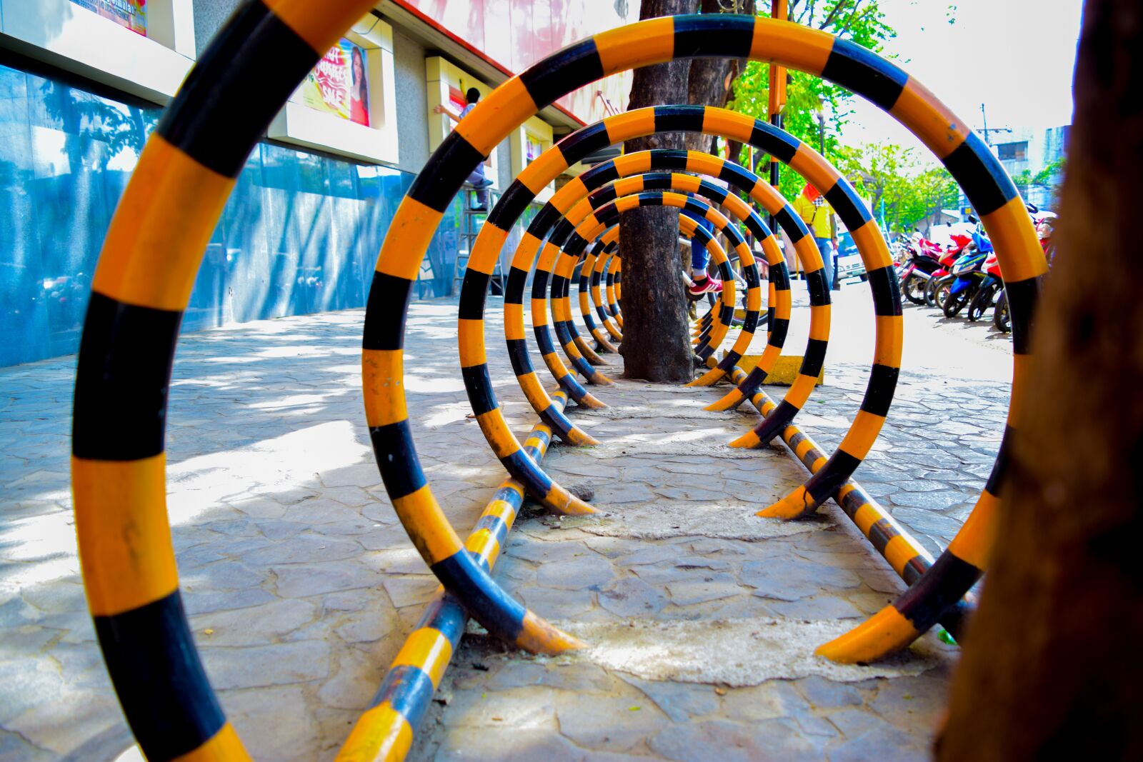 Nikon D5300 sample photo. Circles, pattern, colorful photography