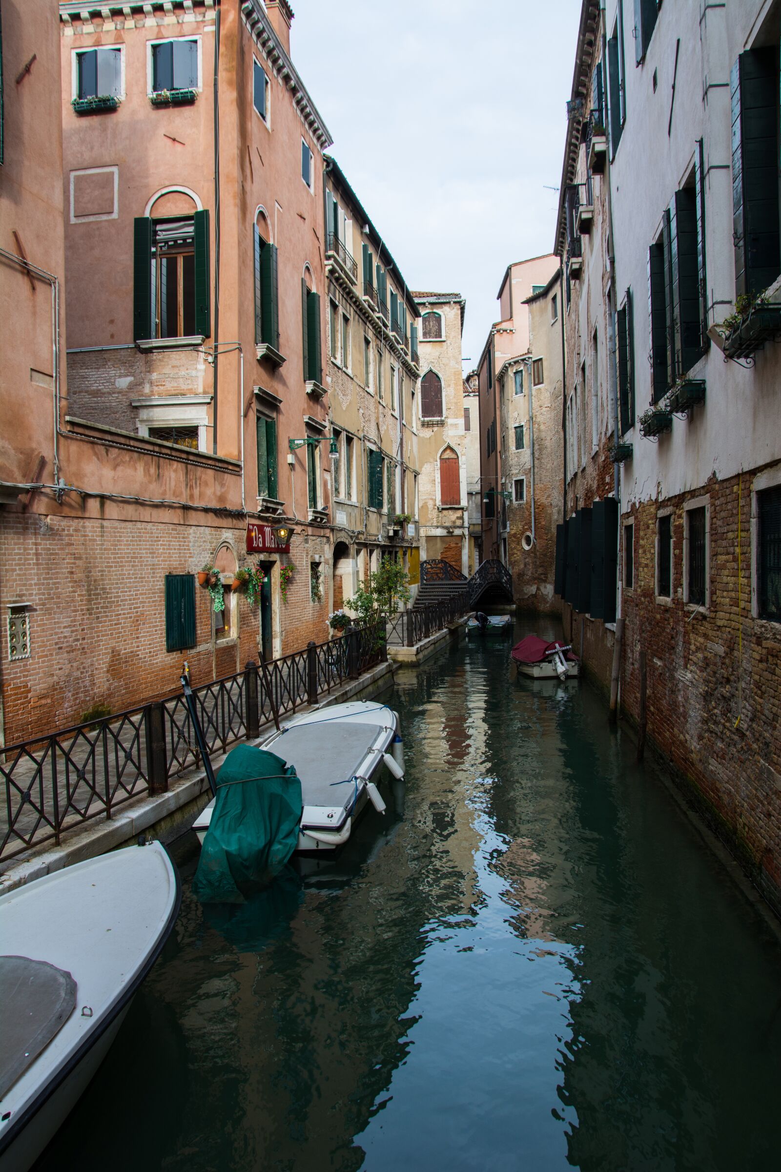 Nikon D7100 sample photo. Venice, channel, boat photography