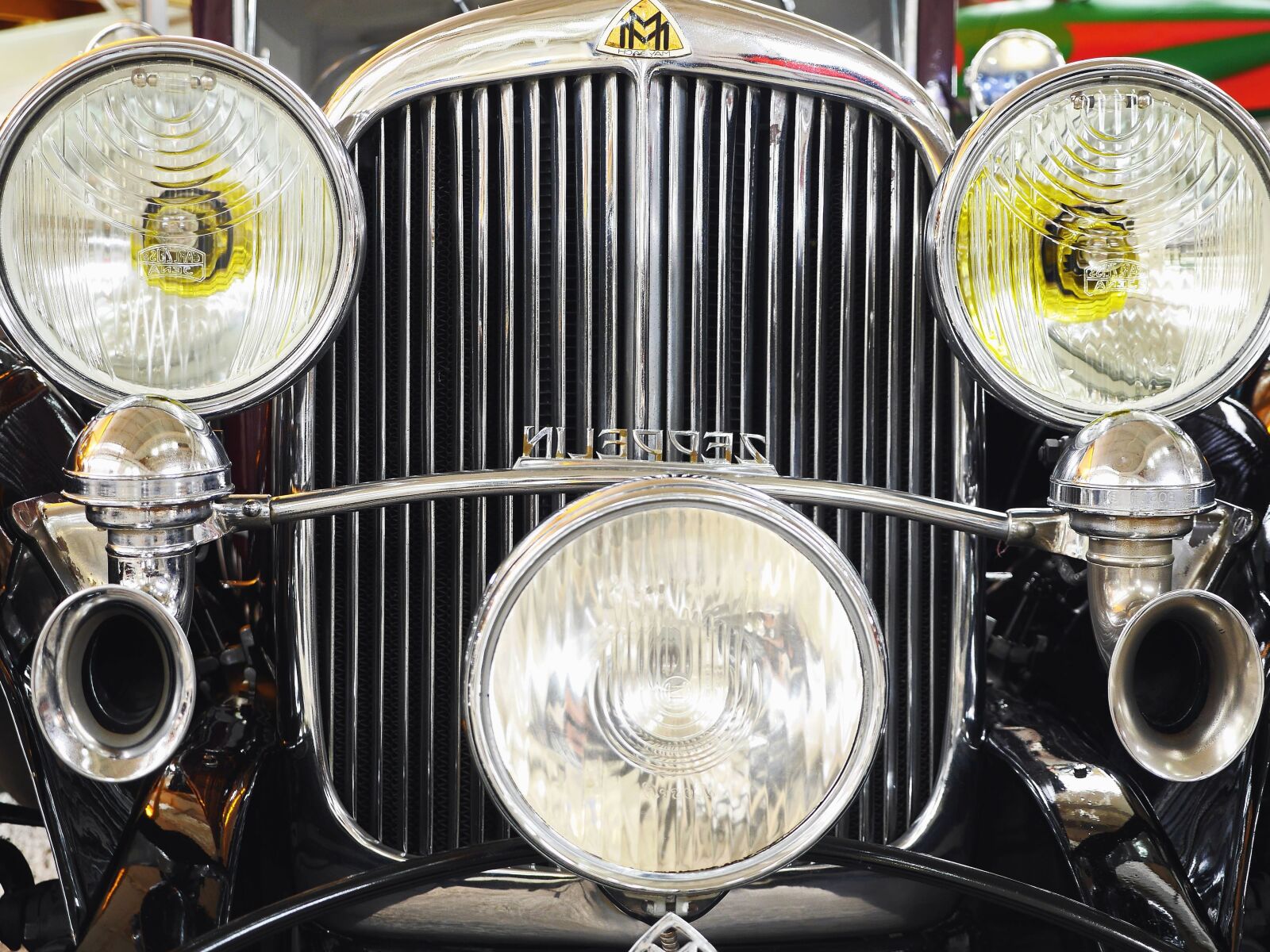 Panasonic Lumix DMC-GH3 sample photo. Headlight, grille, car, vehicle photography