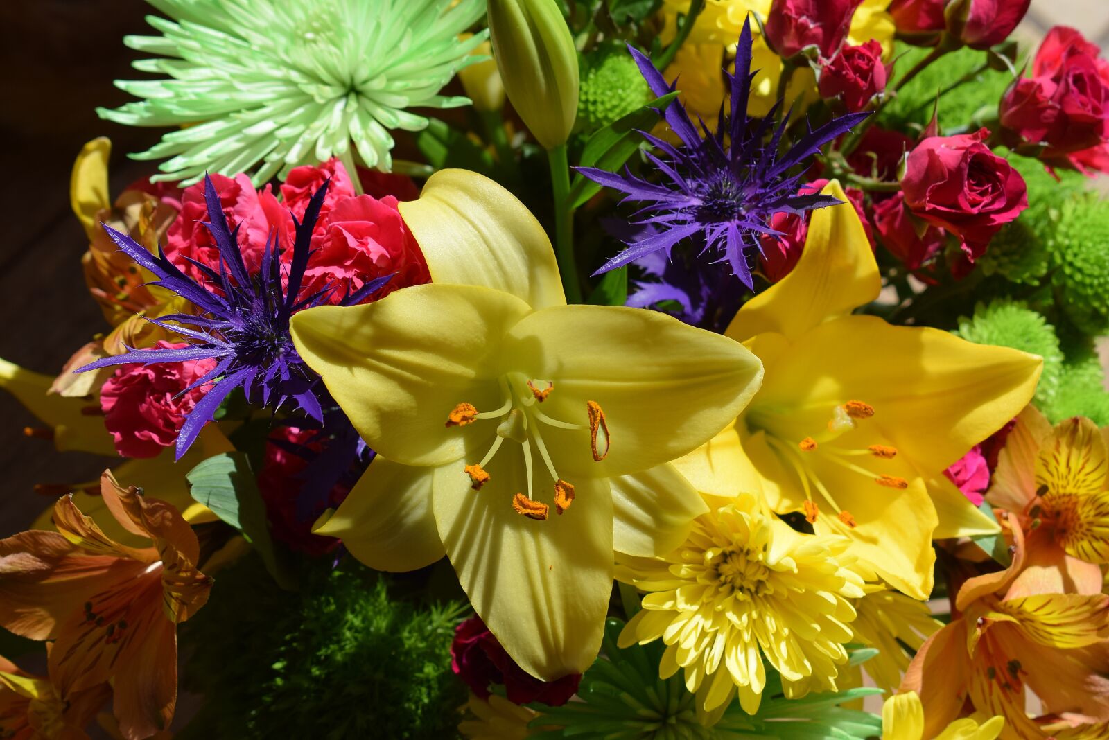 Nikon D3300 sample photo. Colorful flower bouquet, flower photography