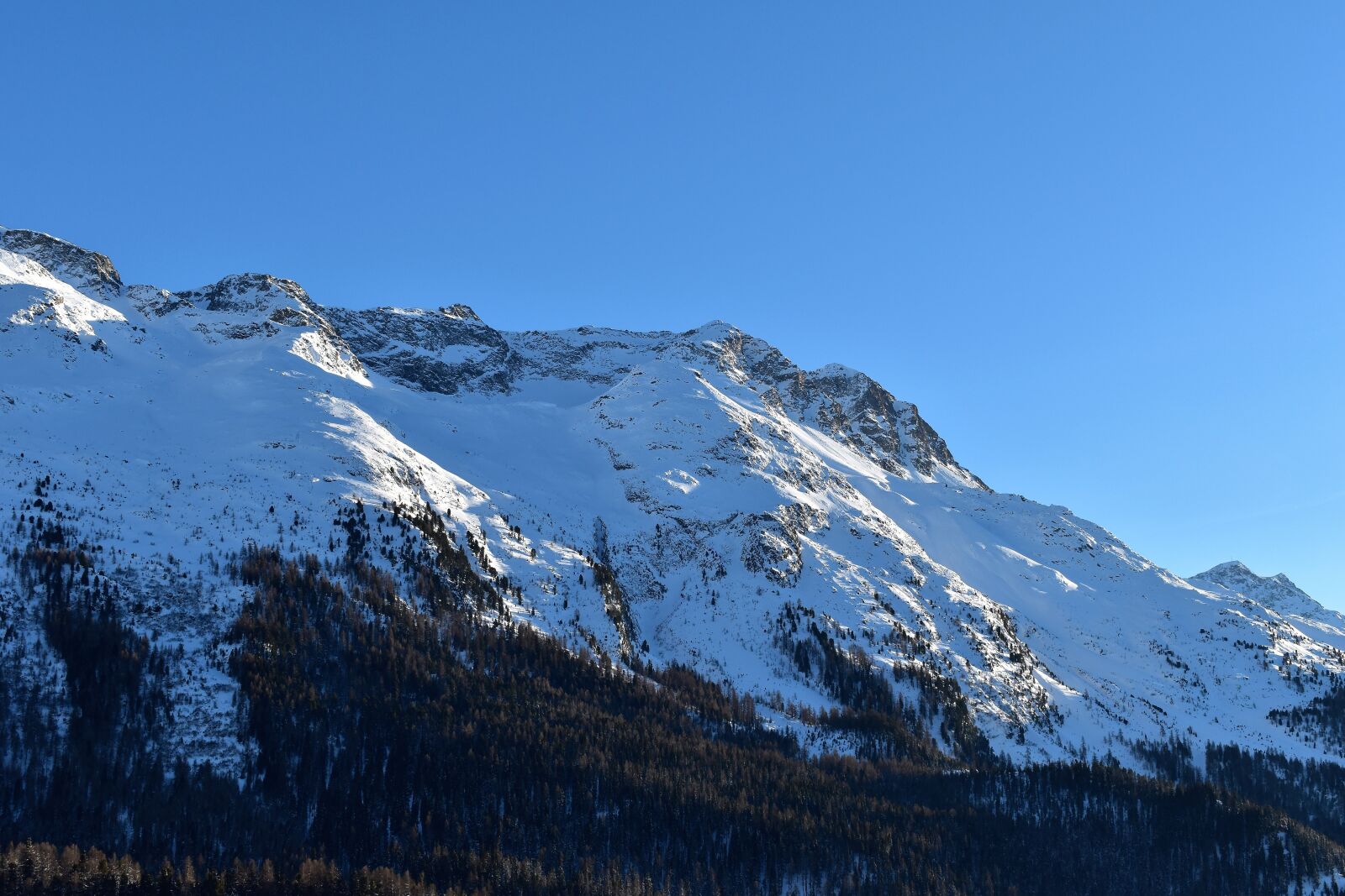 Nikon D5500 sample photo. Winter, mountains, ski area photography