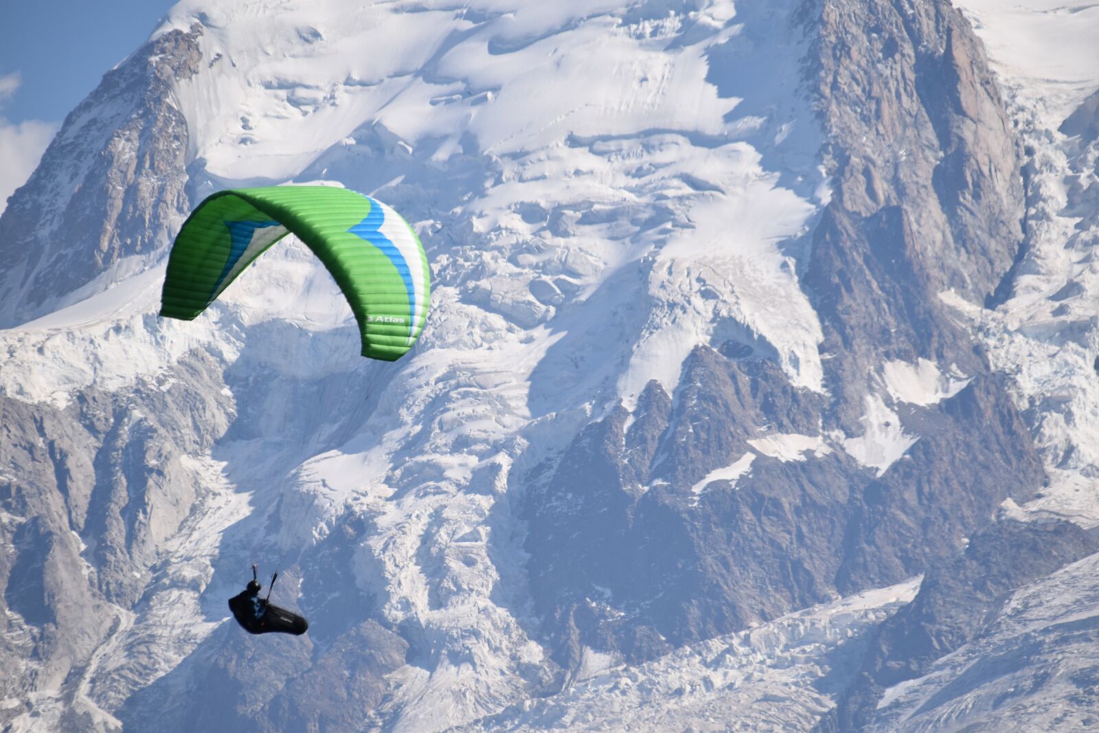 Nikon D5600 sample photo. Paragliding, paraglider, panoramic views photography