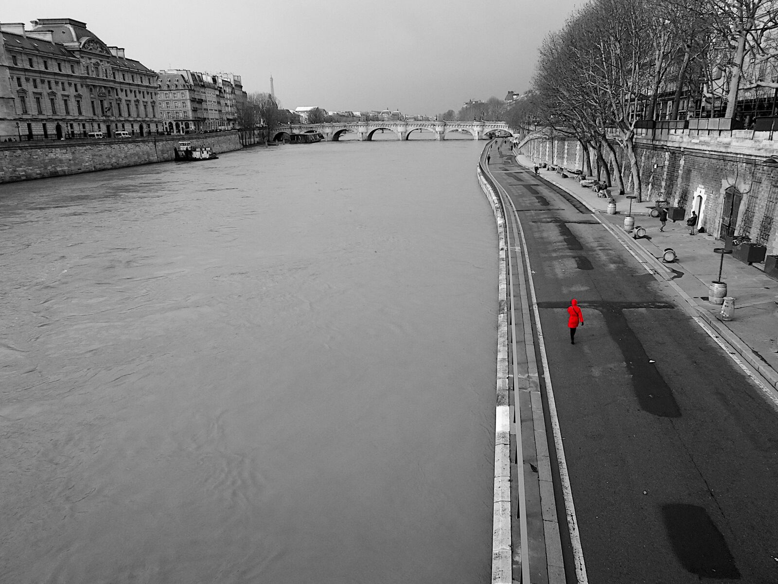 Sony Cyber-shot DSC-HX90V sample photo. Paris, france, the seine photography
