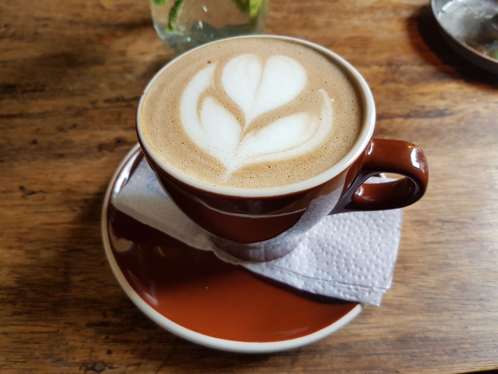 Samsung Galaxy S7 sample photo. Coffee, flower, heart photography