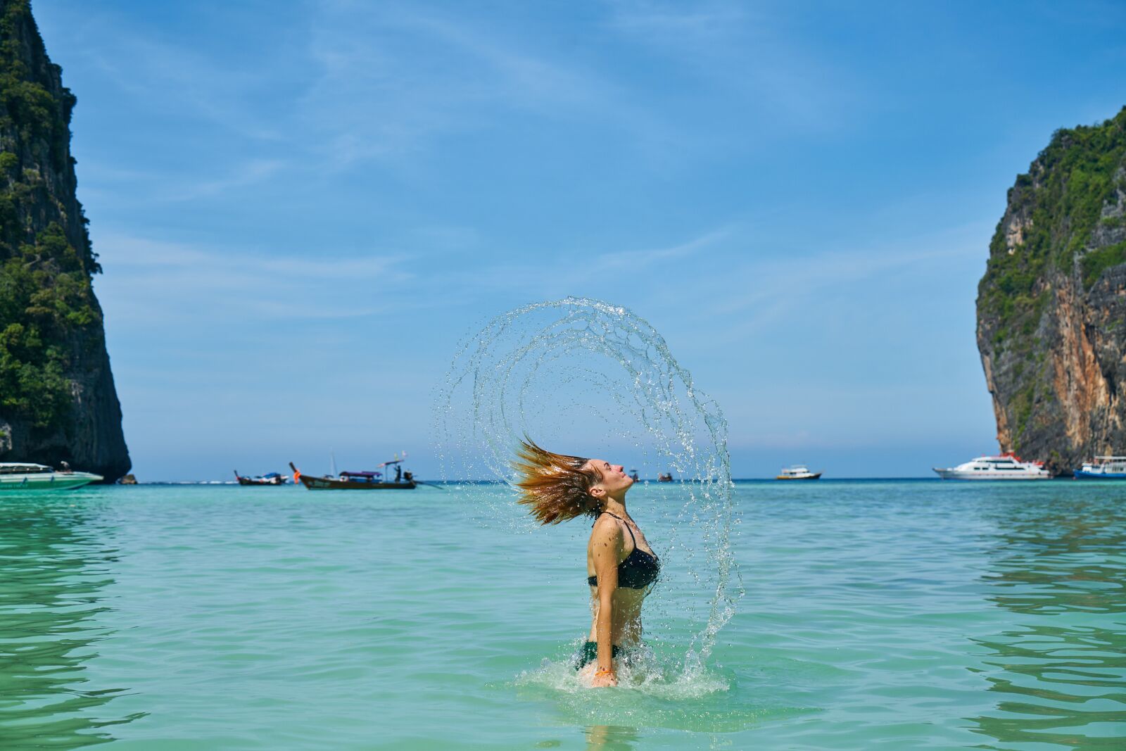 Sony a7R II sample photo. Model, thailand, marine photography