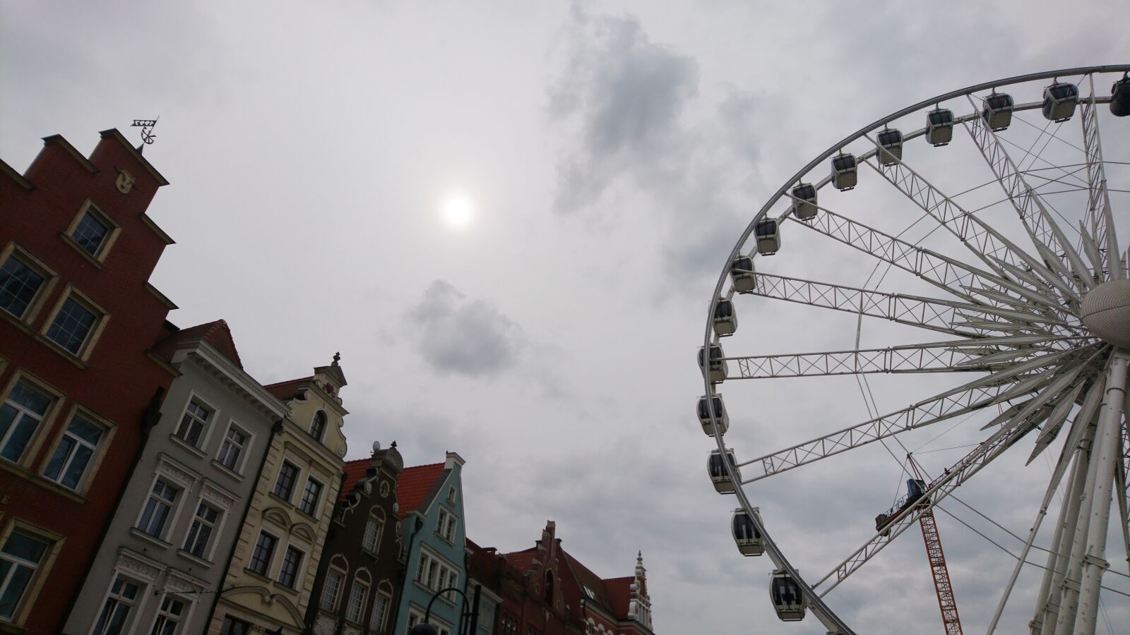 Sony Xperia X sample photo. Gdanks, poland, wheel photography