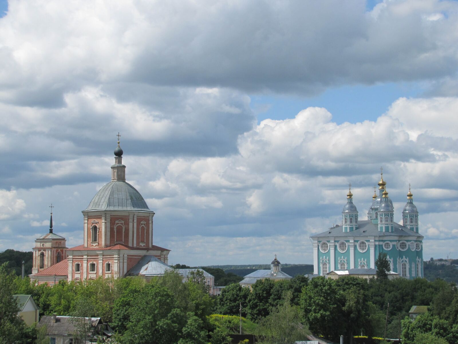 Canon PowerShot SX20 IS sample photo. Smolensk, city view, church photography