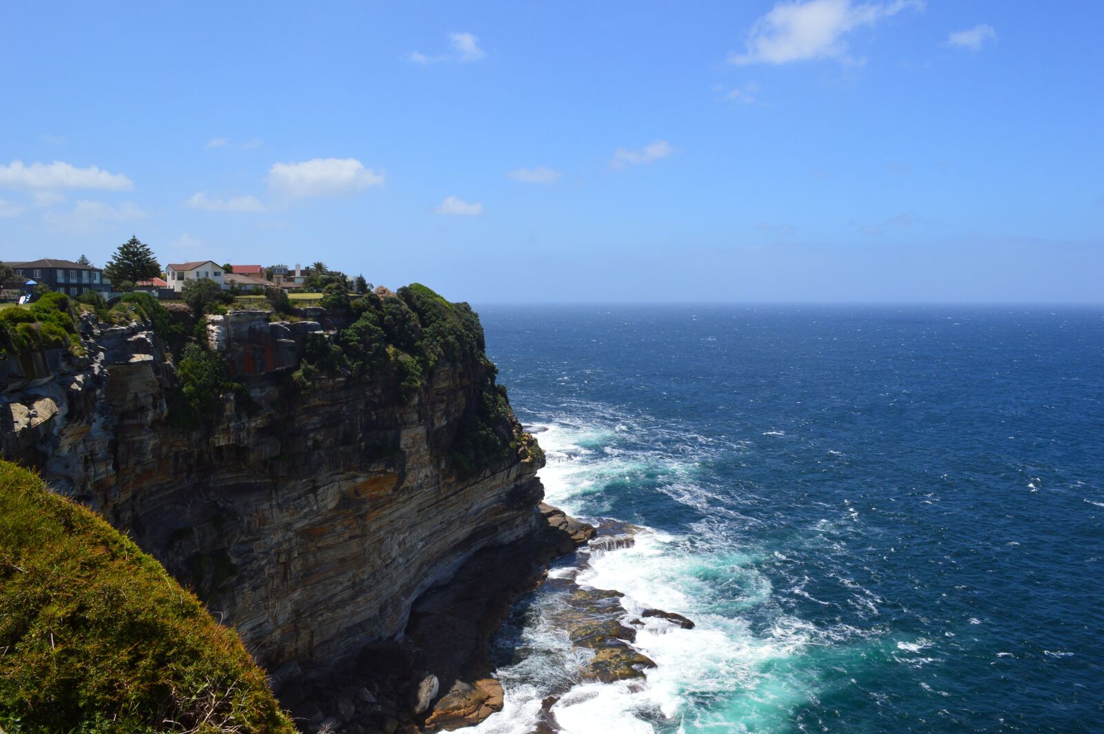 Nikon D3200 sample photo. Cliff, sydney, australia photography