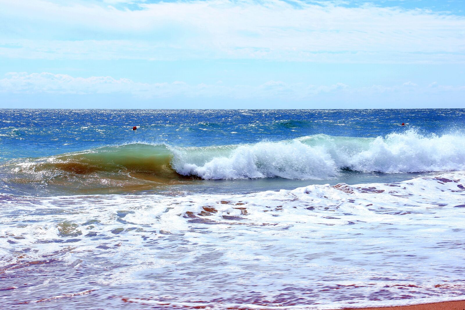 Canon EOS 7D Mark II sample photo. Sea, the waves, water photography