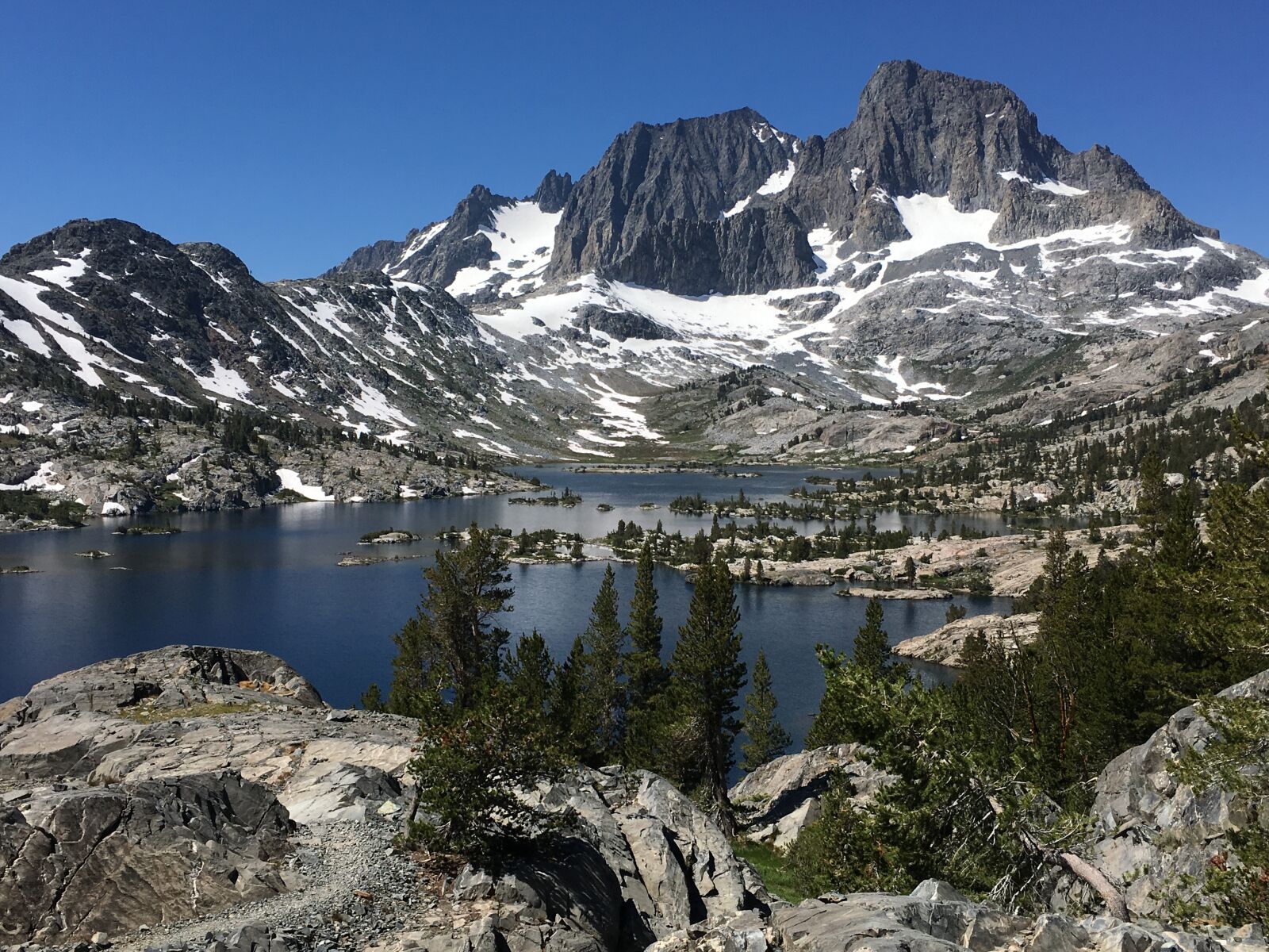Apple iPhone 6s sample photo. Garnet lake, ritter mountain photography