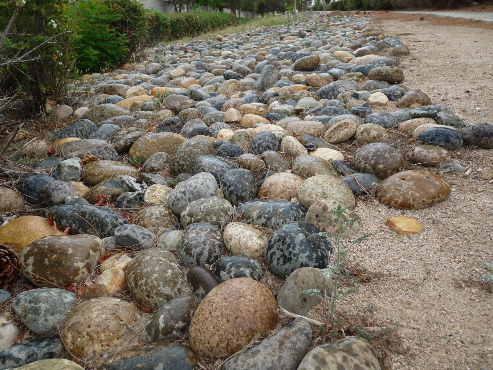 Panasonic Lumix DMC-FZ28 sample photo. Rocks, rain, nature photography