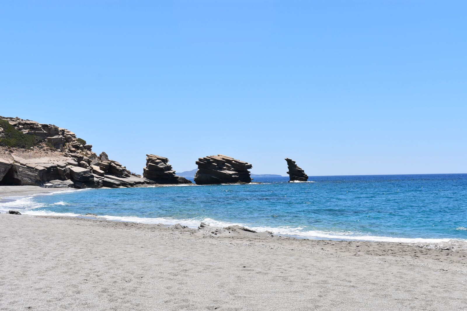 Nikon D3400 sample photo. Greece, crete, triopetra photography