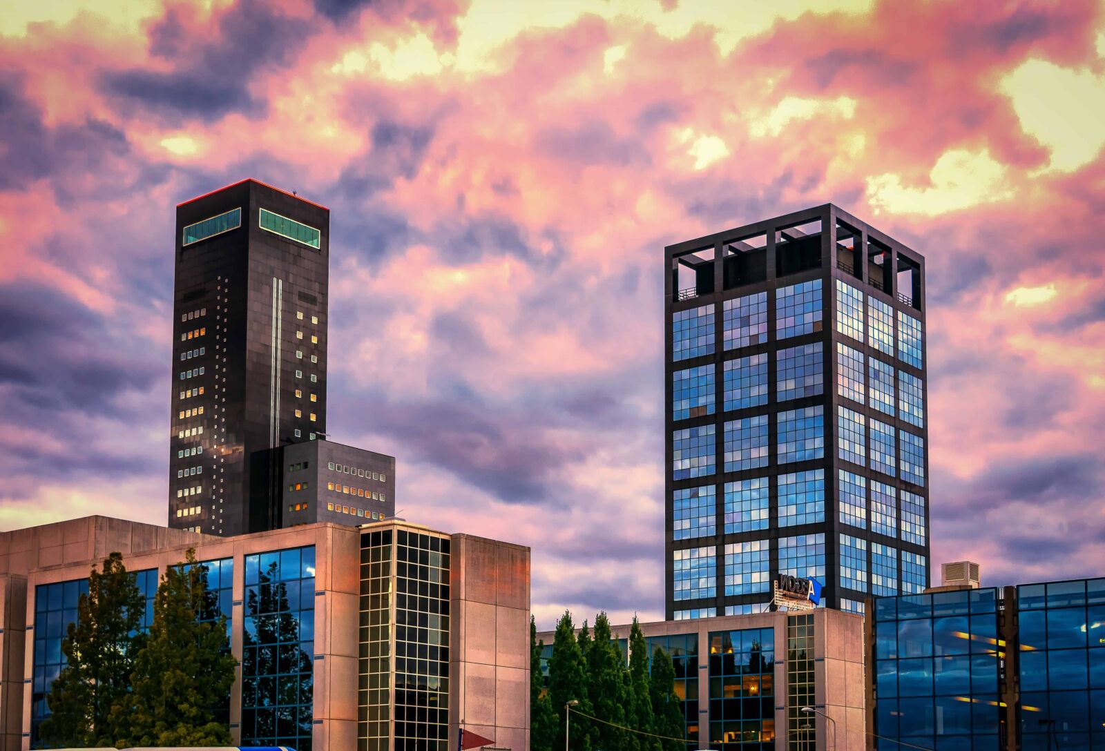 Nikon D3300 sample photo. Cityscape, downtown, sky, architecture photography