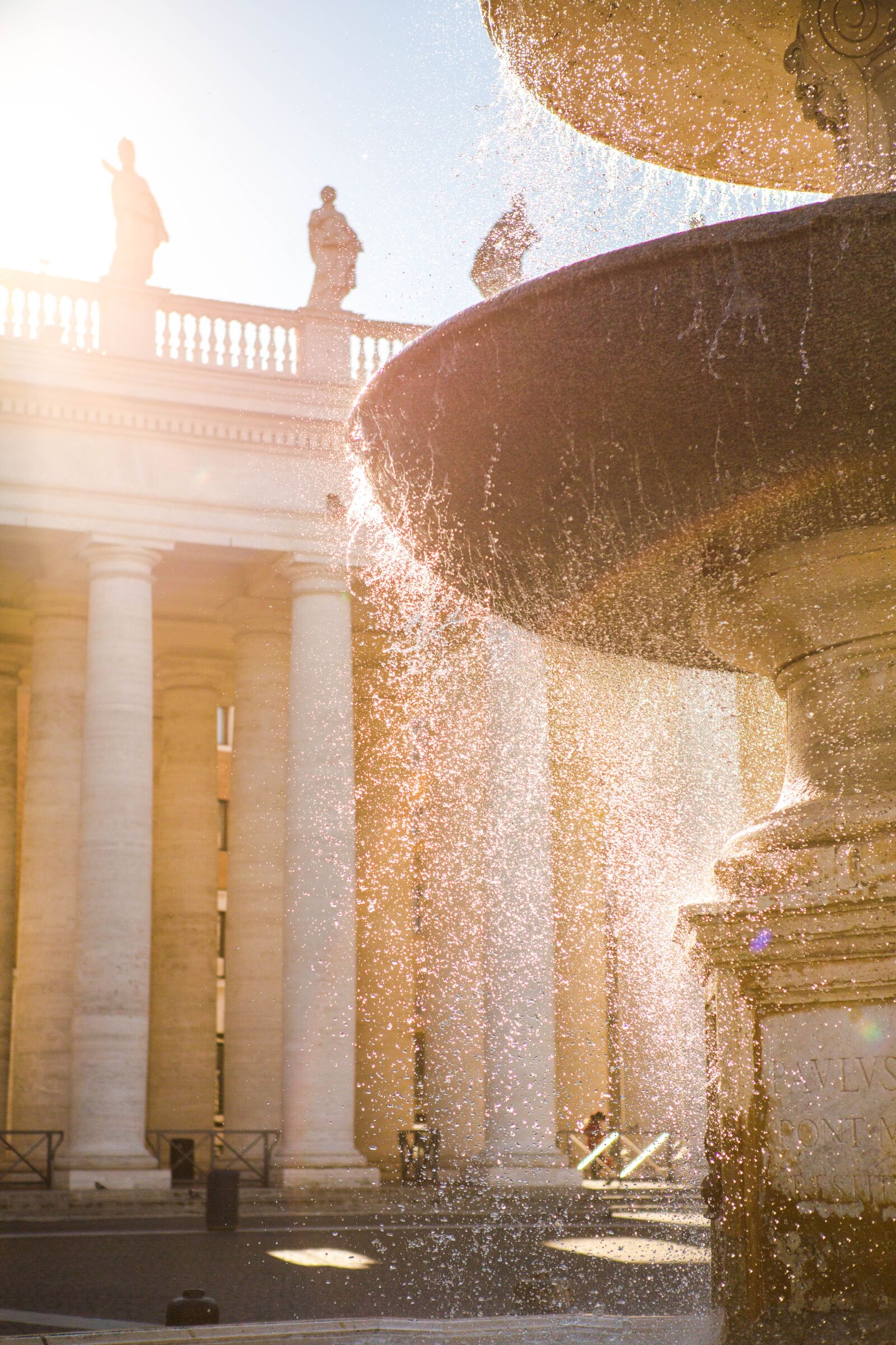 Canon EOS 5D Mark III sample photo. Rome, fountain, street photography