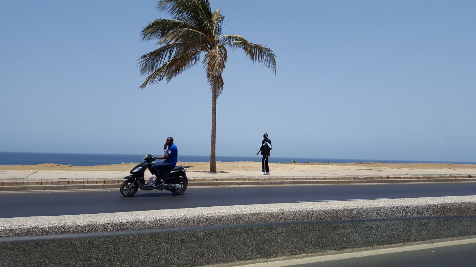 Samsung GALAXY S6 edge sample photo. Africa, beach, dakar, ocean photography