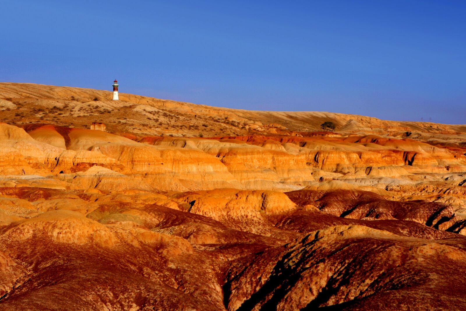 Canon EOS 5D sample photo. Lighthouse, danxia, wilderness photography
